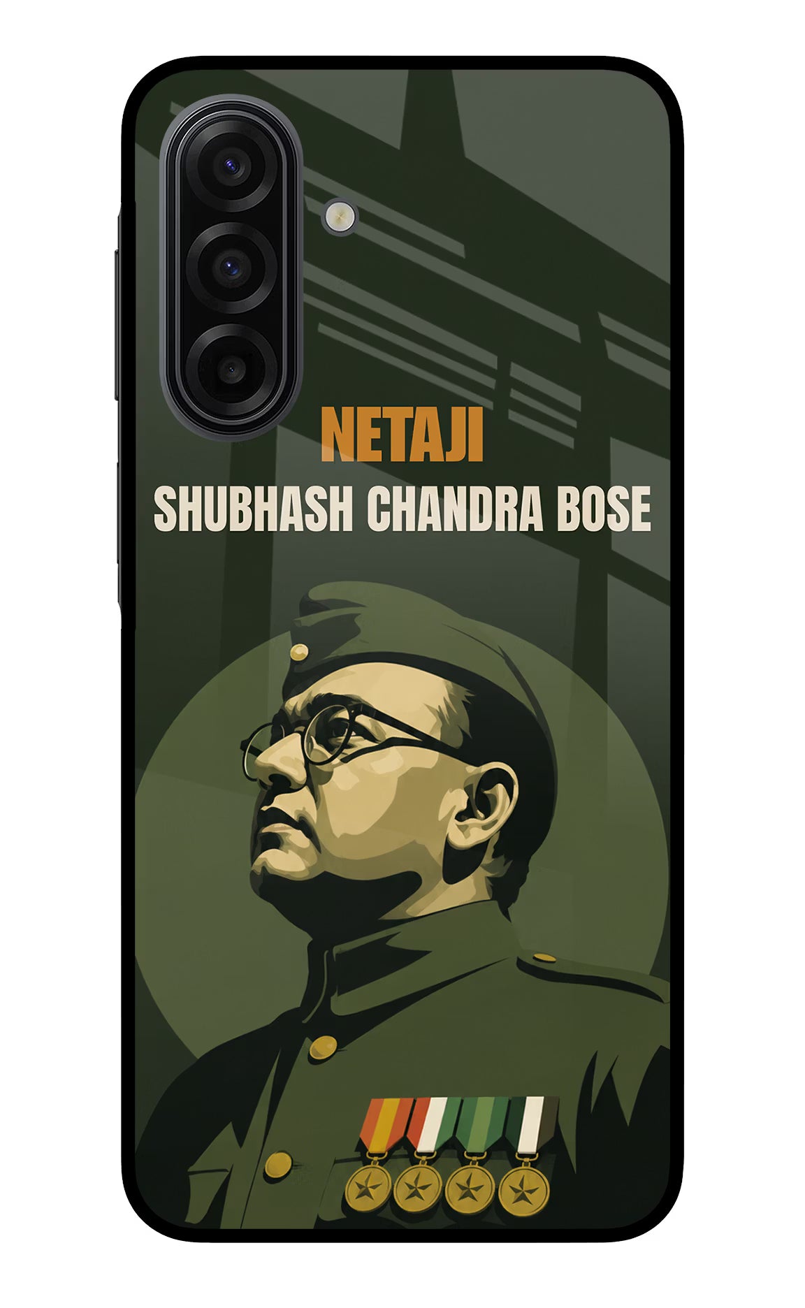 Netaji Legacy Samsung F17 5G Glass Case - Netaji Legacy Samsung F17 5G Glass Case Netaji Legacy Samsung F17 5G Glass Case