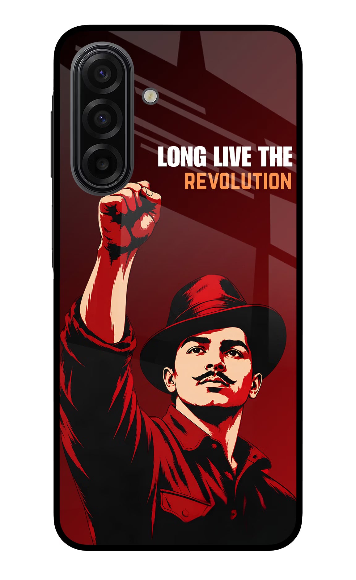 Bhagat Singh Revolution Samsung F17 5G Glass Case - Bhagat Singh Revolution Samsung F17 5G Glass Case Bhagat Singh Revolution Samsung F17 5G Glass Case