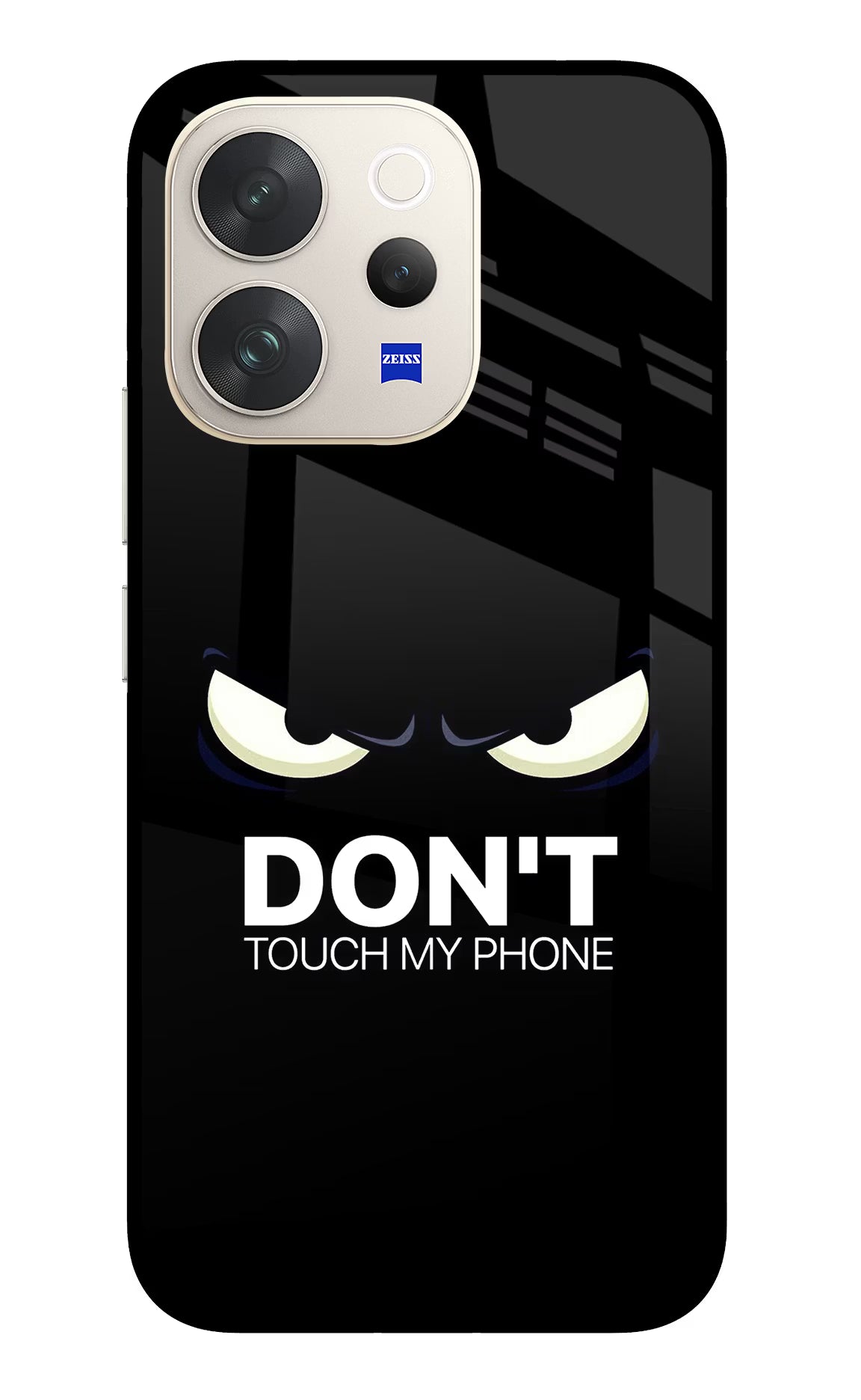 Don'T Touch My Phone Vivo V70 5G Glass Case - Don'T Touch My Phone Vivo V70 5G Glass Case Don'T Touch My Phone Vivo V70 5G Glass Case