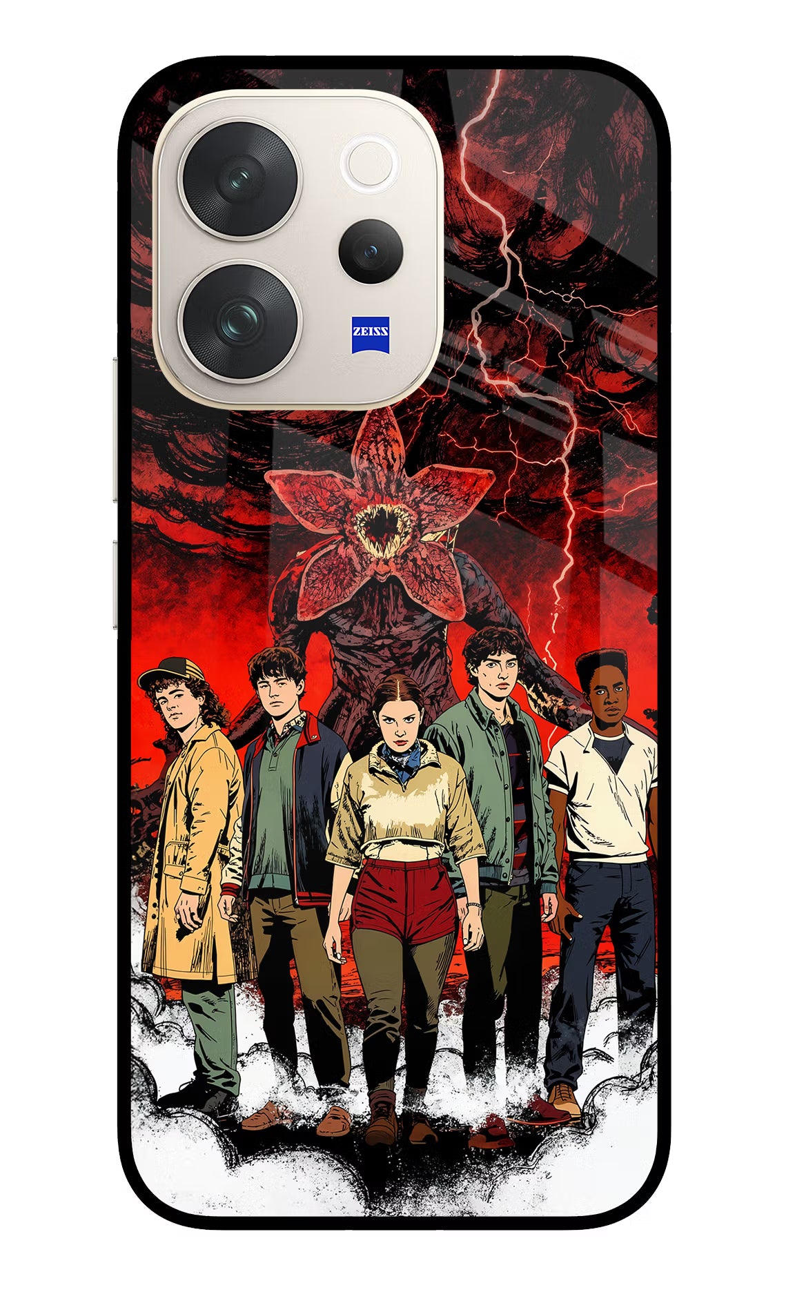 Ordinary Things Characters Vivo V70 5G Glass Case - Ordinary Things Characters Vivo V70 5G Glass Case Ordinary Things Characters Vivo V70 5G Glass Case