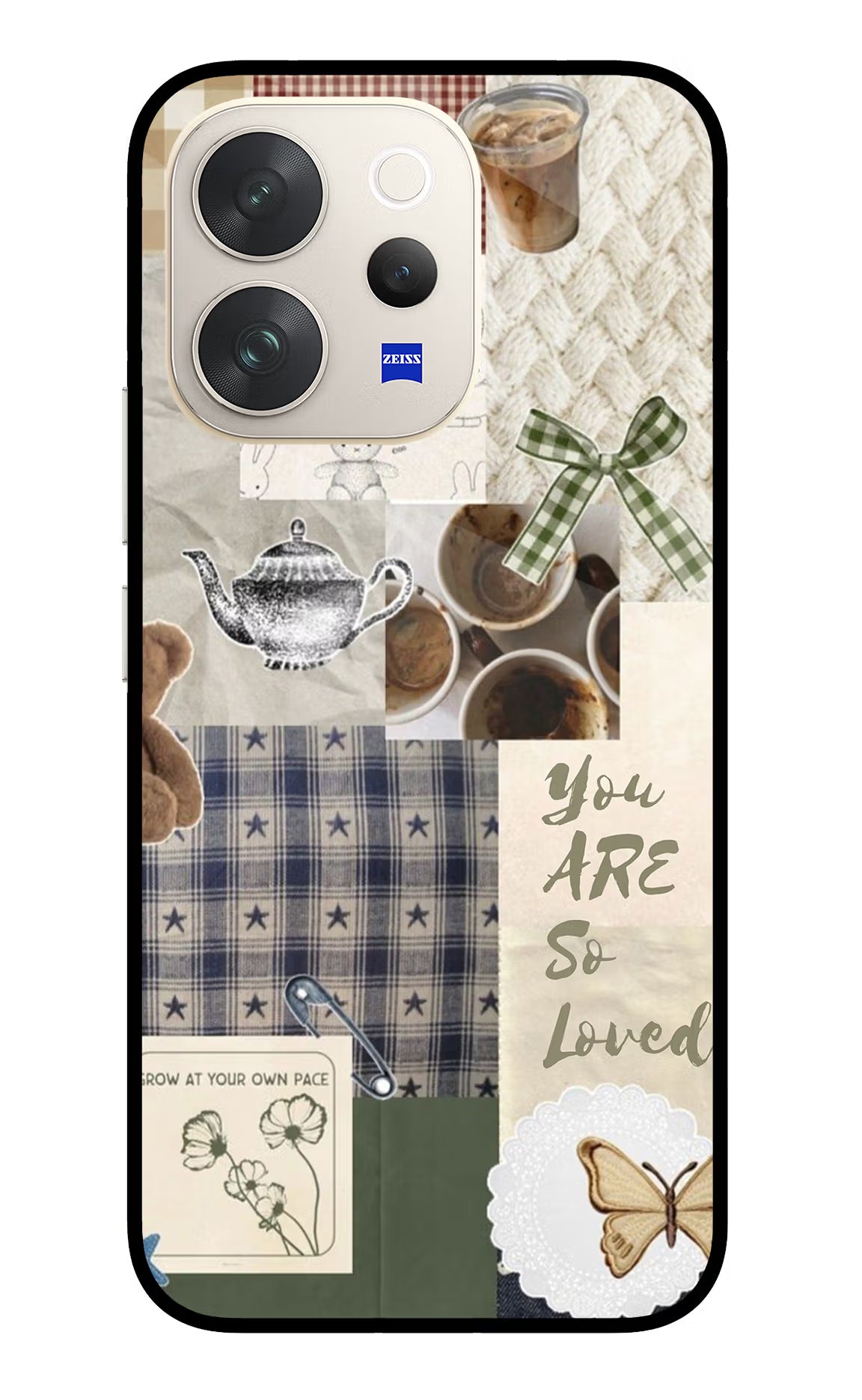 Cookie Vivo V70 5G Glass Case - Cookie Vivo V70 5G Glass Case Cookie Vivo V70 5G Glass Case