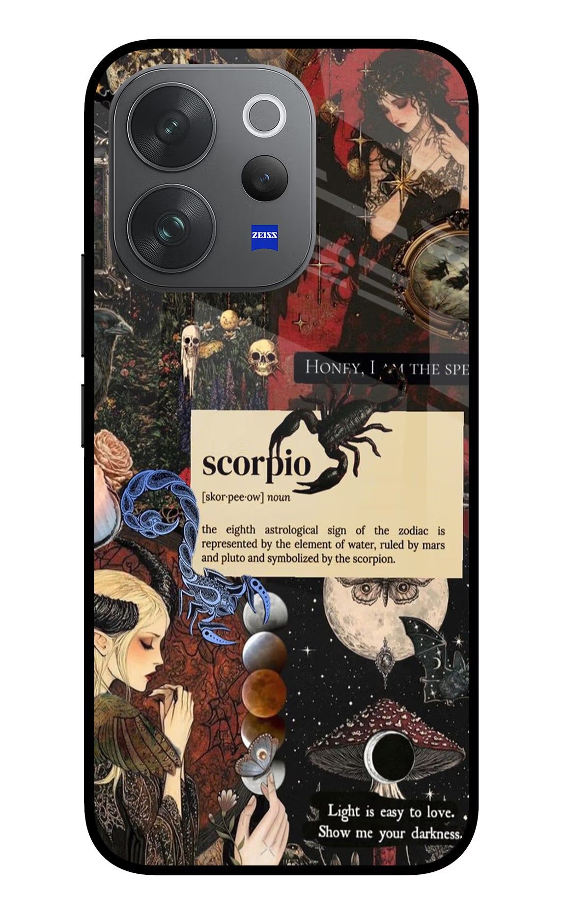 Scorpio Zodiac Vivo V70 Elite 5G Glass Case - Scorpio Zodiac Vivo V70 Elite 5G Glass Case Scorpio Zodiac Vivo V70 Elite 5G Glass Case