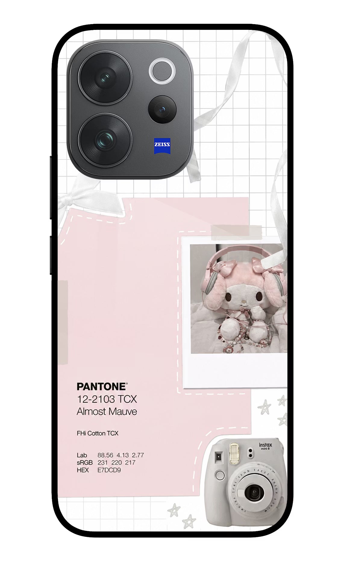 Pantone Asthetic Vivo V70 Elite 5G Glass Case - Pantone Asthetic Vivo V70 Elite 5G Glass Case Pantone Asthetic Vivo V70 Elite 5G Glass Case