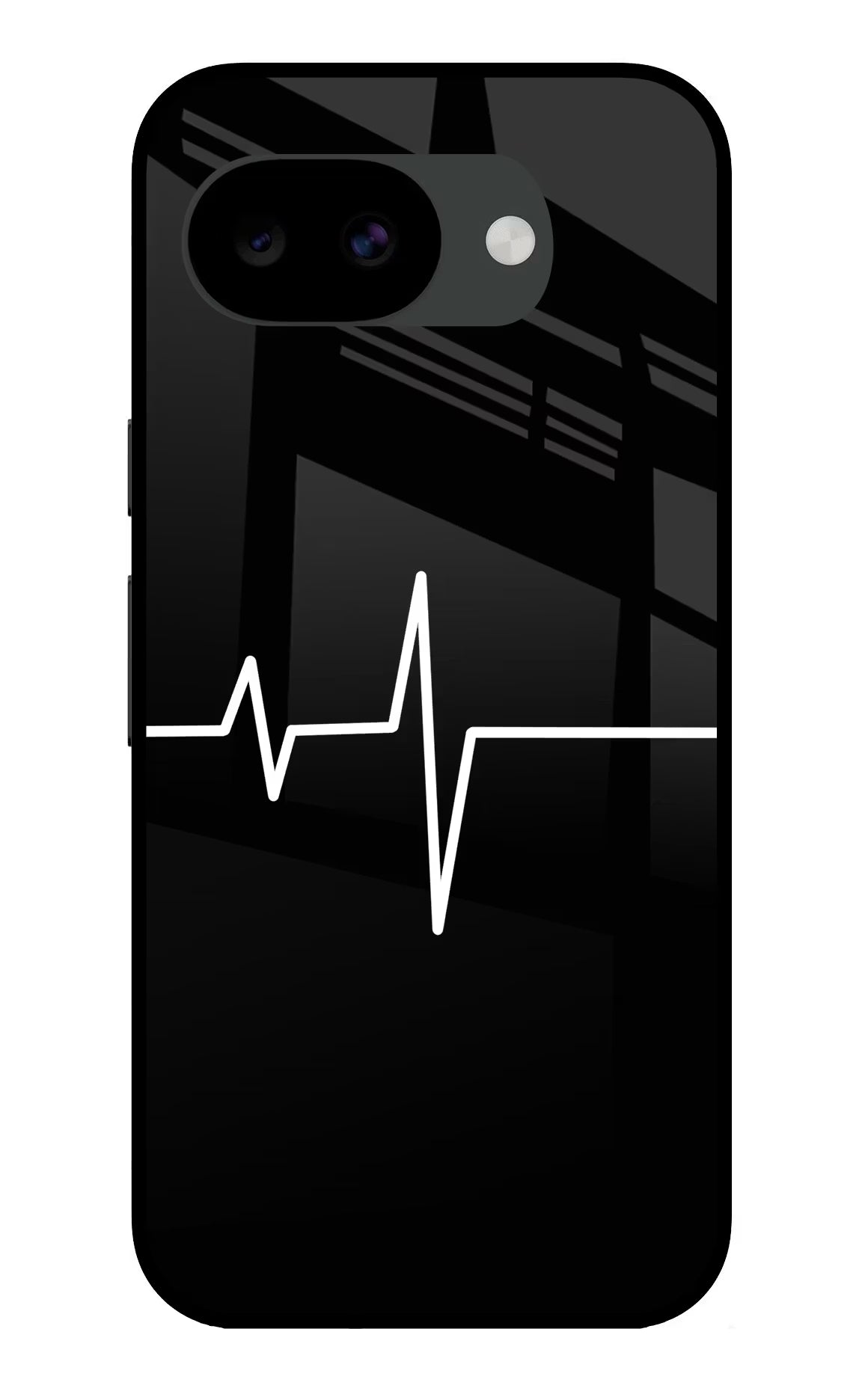 Heart Beats Google Pixel 10a Glass Case - Heart Beats Google Pixel 10a Glass Case Heart Beats Google Pixel 10a Glass Case