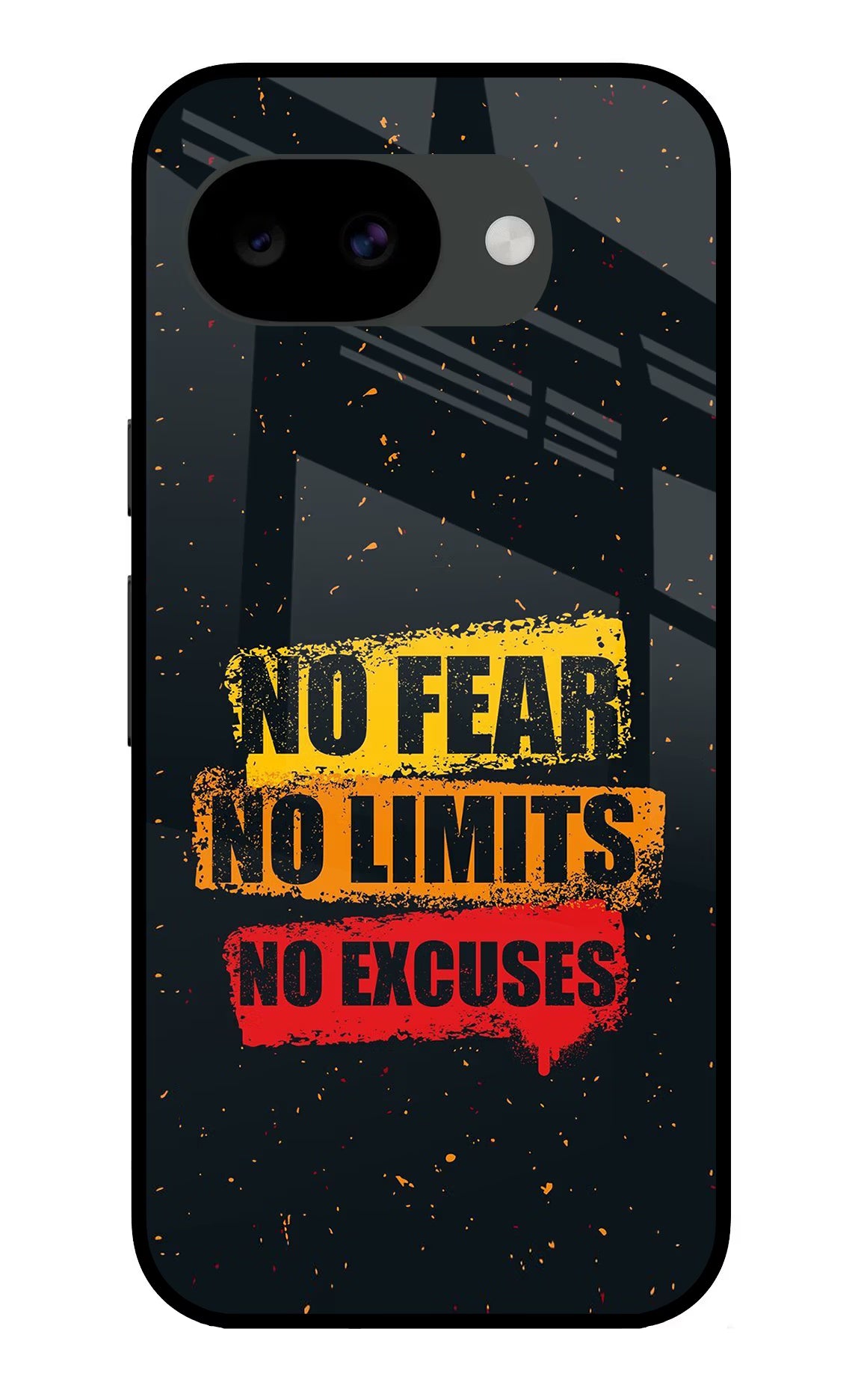 No Fear No Limits No Excuse Google Pixel 10a Glass Case - No Fear No Limits No Excuse Google Pixel 10a Glass Case No Fear No Limits No Excuse Google Pixel 10a Glass Case