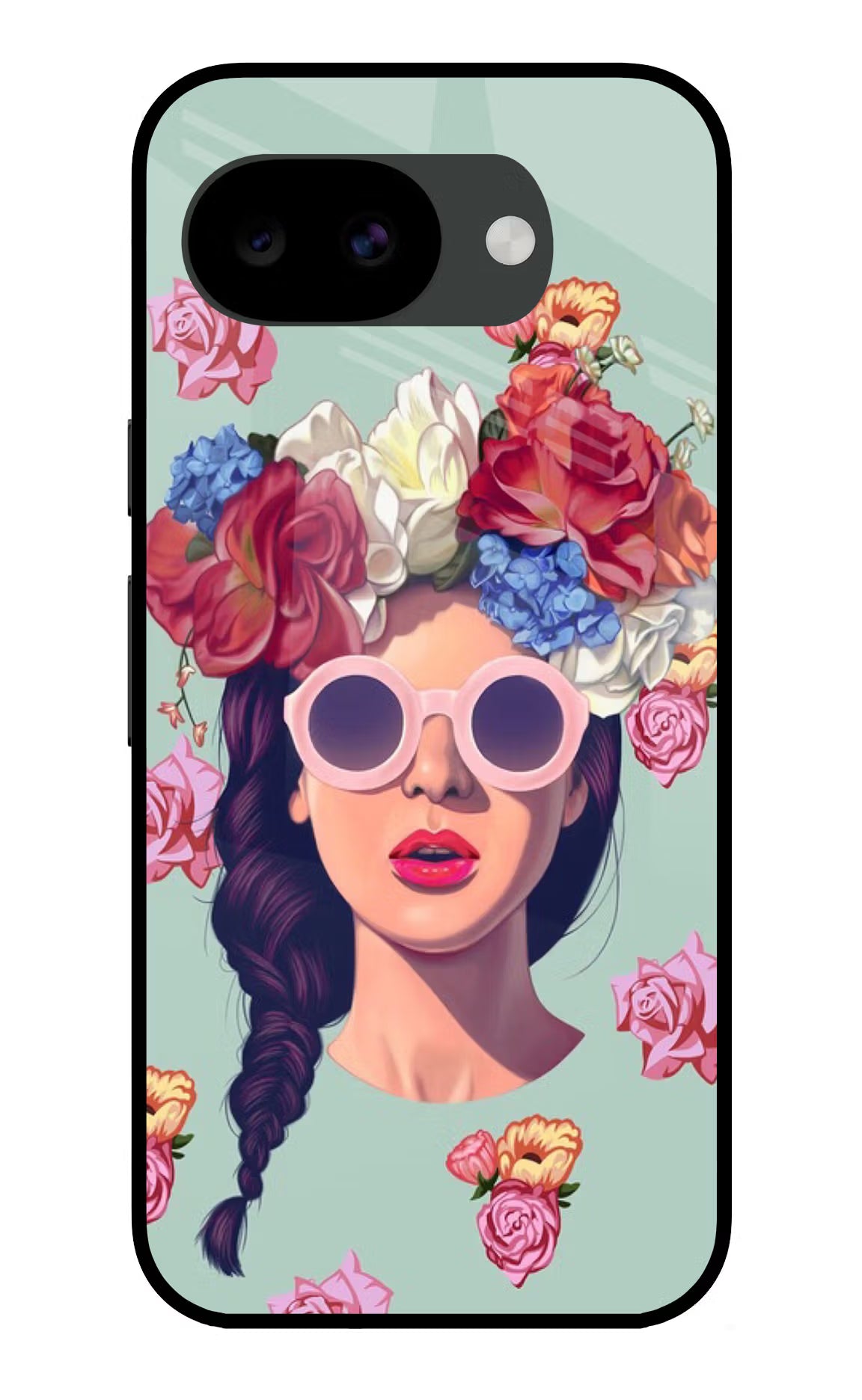 Pretty Girl Google Pixel 10a Glass Case - Pretty Girl Google Pixel 10a Glass Case Pretty Girl Google Pixel 10a Glass Case