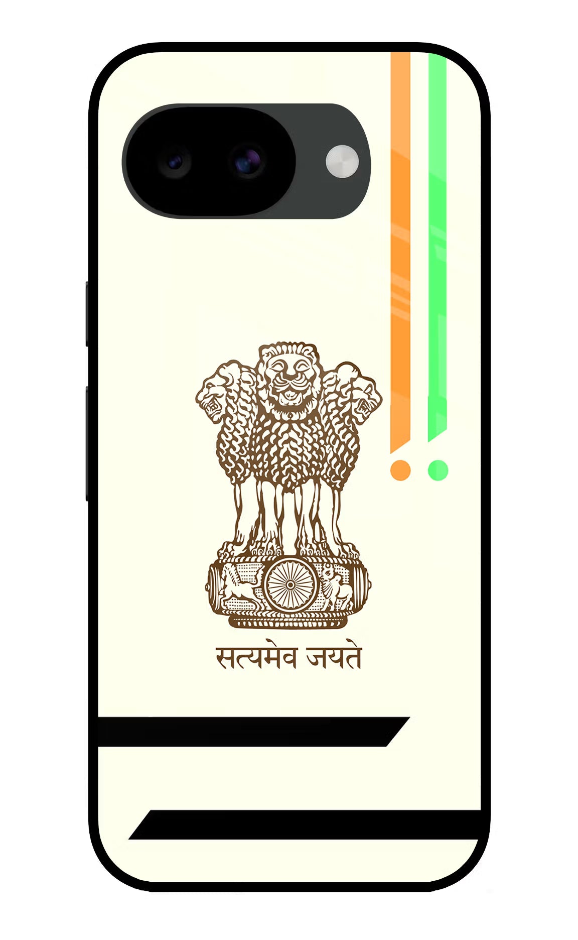 Satyamev Jayate Brown Logo Google Pixel 10a Glass Case - Satyamev Jayate Brown Logo Google Pixel 10a Glass Case Satyamev Jayate Brown Logo Google Pixel 10a Glass Case