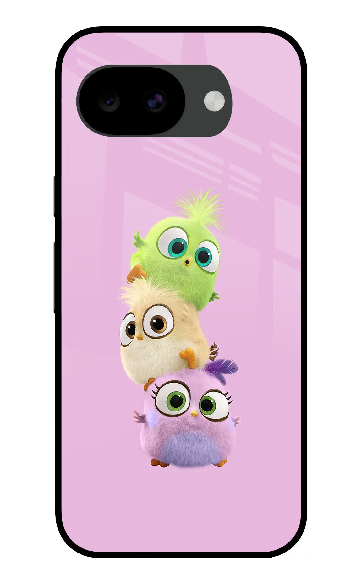 Cute Little Birds Google Pixel 10a Glass Case - Cute Little Birds Google Pixel 10a Glass Case Cute Little Birds Google Pixel 10a Glass Case