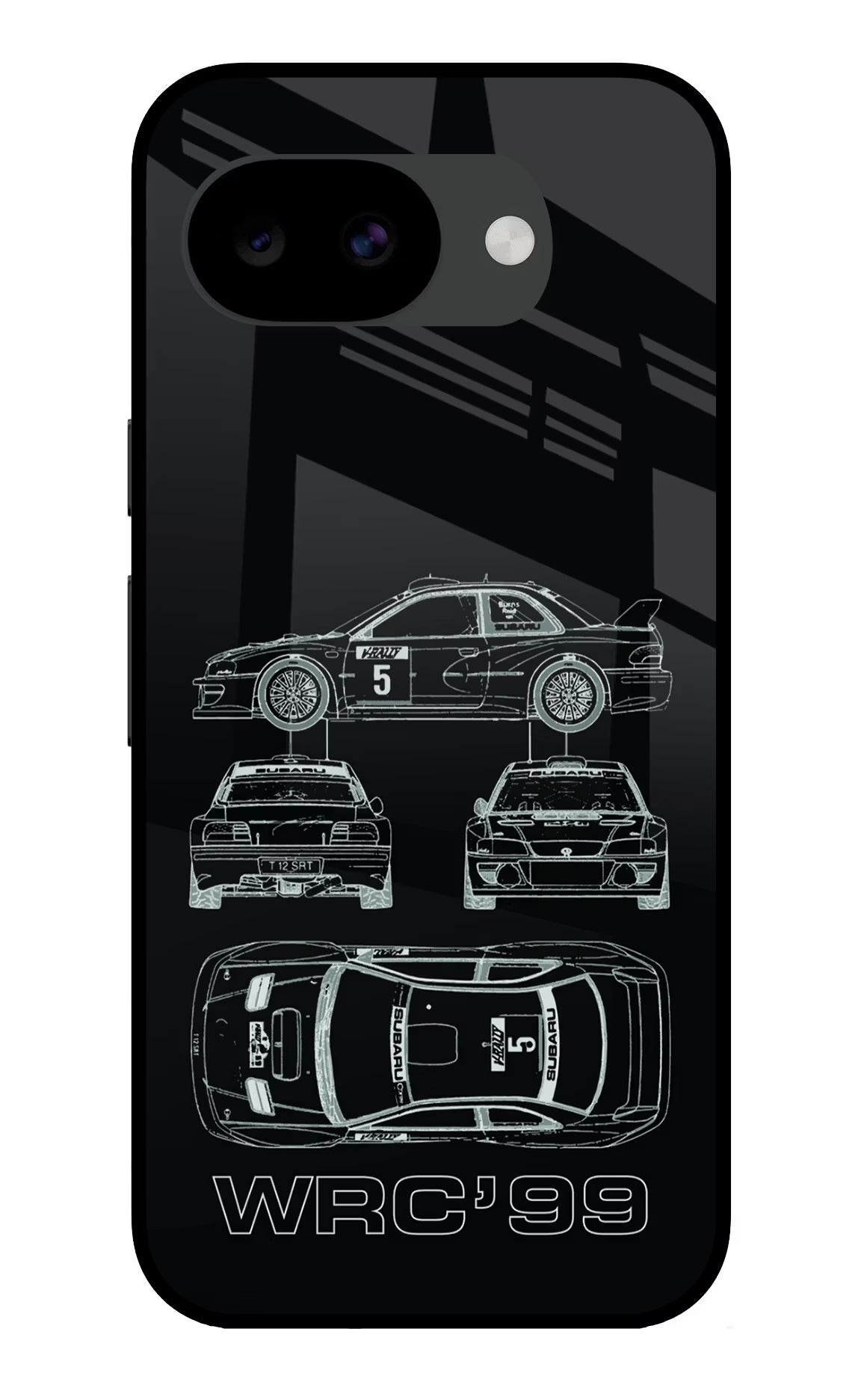 WRC'99 Google Pixel 10a Glass Case - WRC'99 Google Pixel 10a Glass Case WRC'99 Google Pixel 10a Glass Case