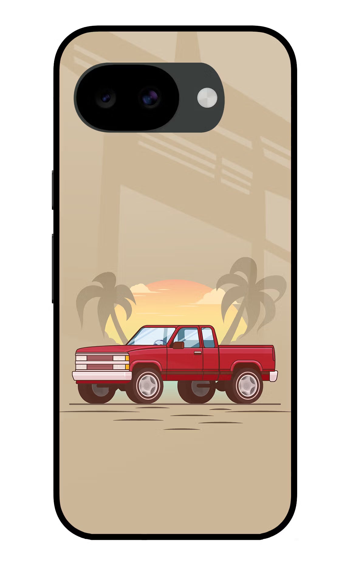 Desert Classic Drive Google Pixel 10a Glass Case - Desert Classic Drive Google Pixel 10a Glass Case Desert Classic Drive Google Pixel 10a Glass Case