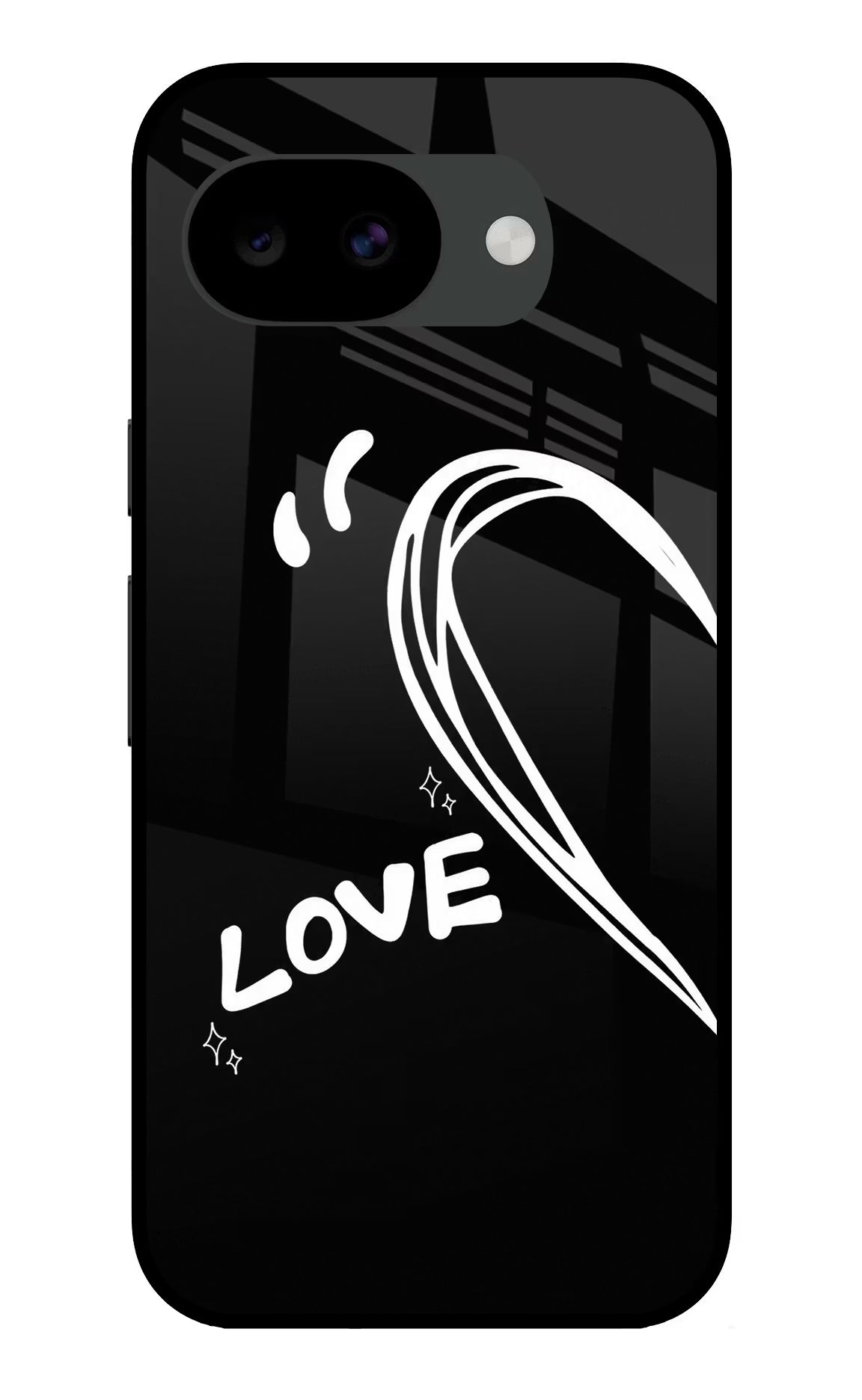 Love Line Google Pixel 10a Glass Case - Love Line Google Pixel 10a Glass Case Love Line Google Pixel 10a Glass Case