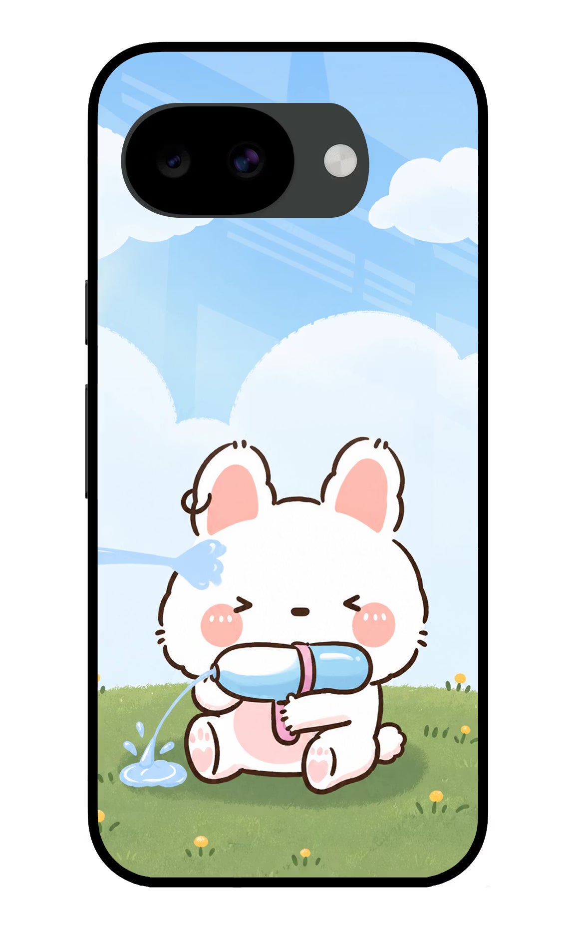 Bunny Treat Google Pixel 10a Glass Case - Bunny Treat Google Pixel 10a Glass Case Bunny Treat Google Pixel 10a Glass Case