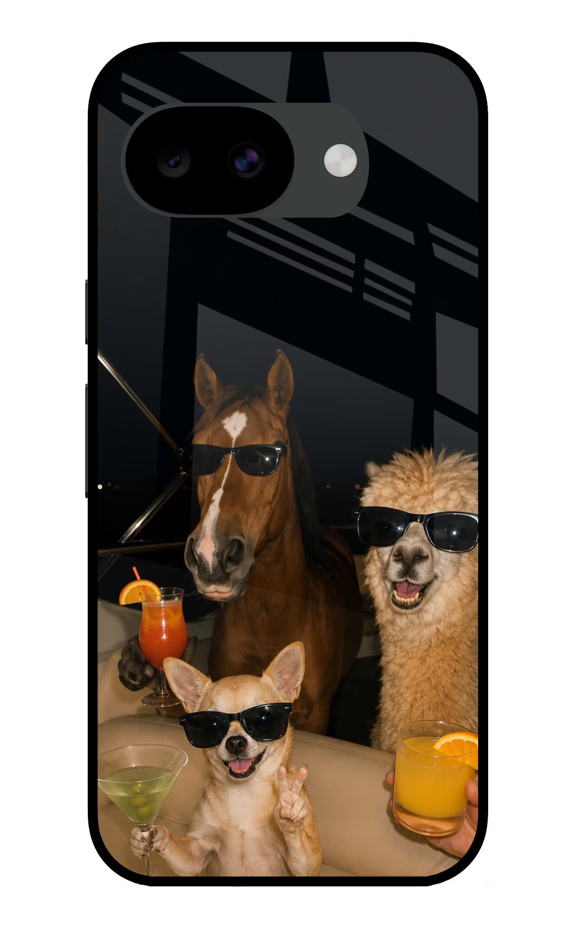 Party Squad Google Pixel 10a Glass Case - Party Squad Google Pixel 10a Glass Case Party Squad Google Pixel 10a Glass Case