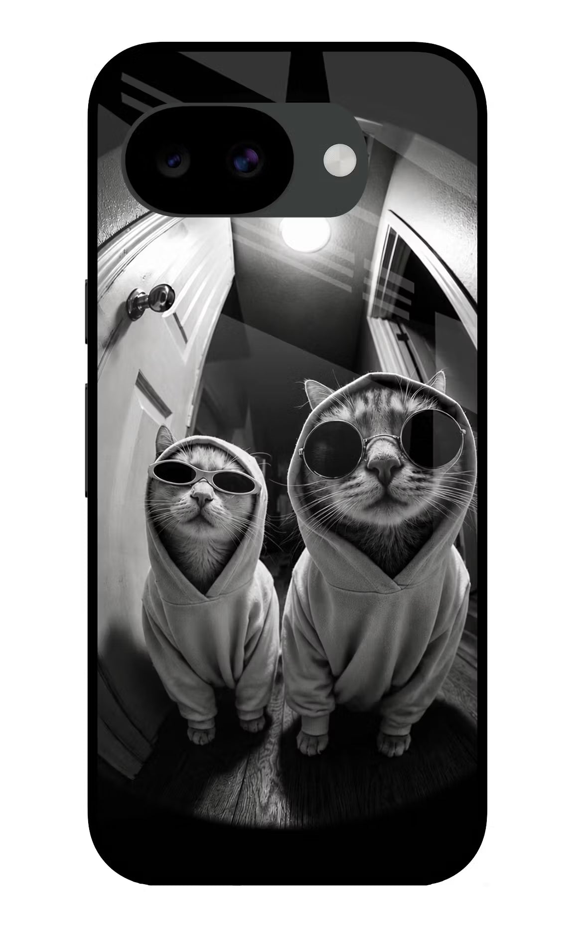 Hood Cats Google Pixel 10a Glass Case - Hood Cats Google Pixel 10a Glass Case Hood Cats Google Pixel 10a Glass Case