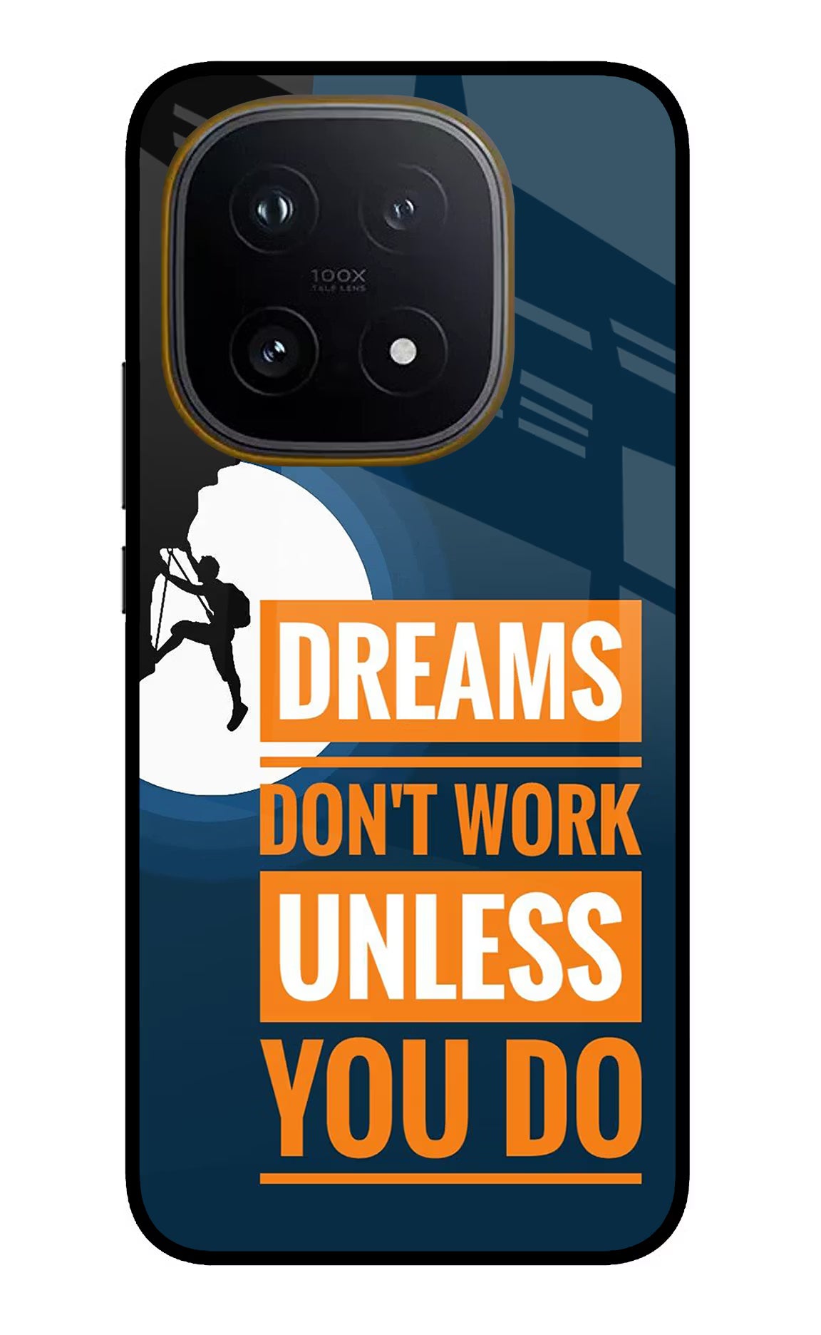 Dreams Don’T Work Unless You Do iQOO 15 5G Glass Case - Dreams Don’T Work Unless You Do iQOO 15 5G Glass Case Dreams Don’T Work Unless You Do iQOO 15 5G Glass Case