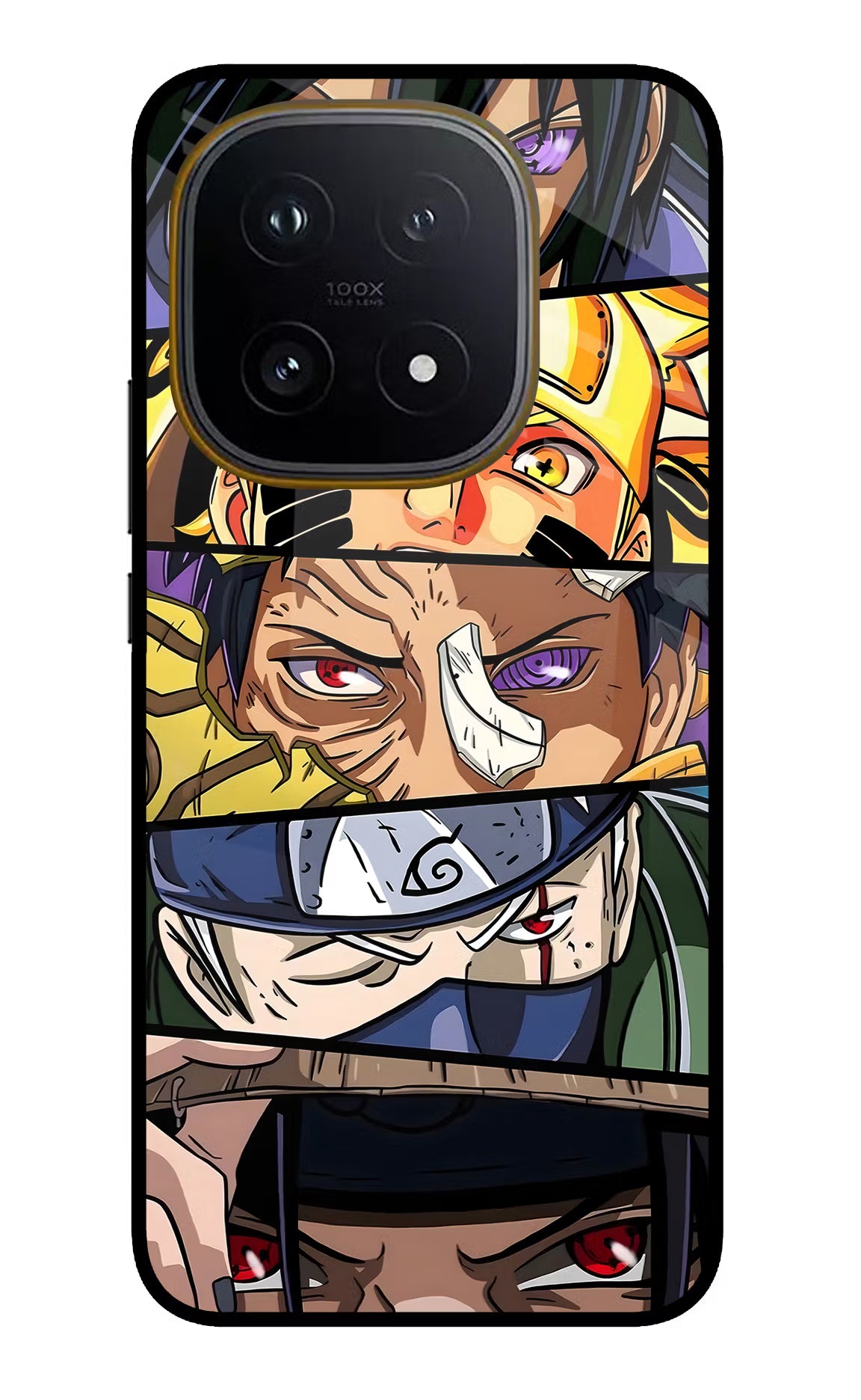 Naruto Character iQOO 15 5G Glass Case - Naruto Character iQOO 15 5G Glass Case Naruto Character iQOO 15 5G Glass Case