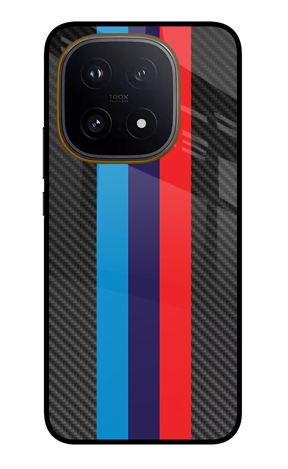 BMW Stripes Pattern iQOO 15 5G Glass Case - BMW Stripes Pattern iQOO 15 5G Glass Case BMW Stripes Pattern iQOO 15 5G Glass Case