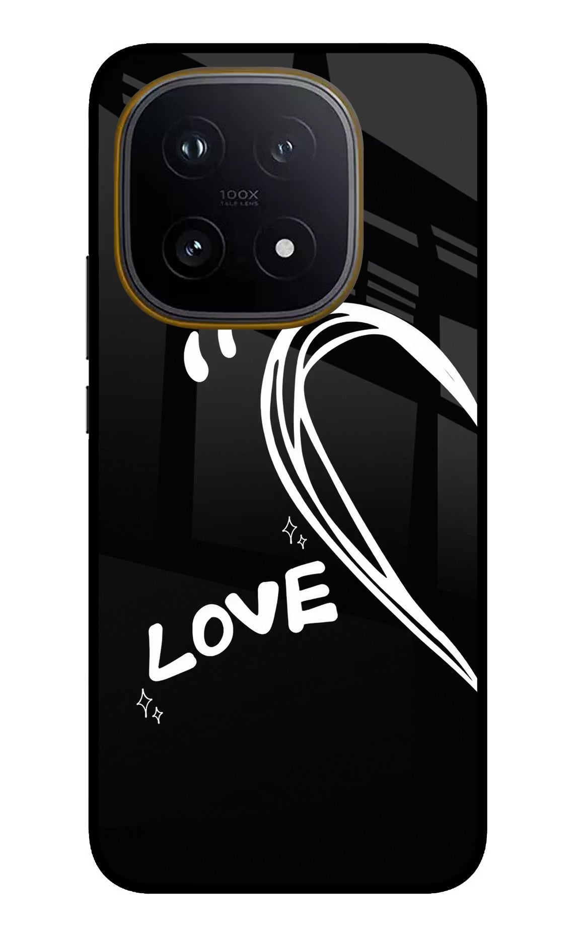 Love Line iQOO 15 5G Glass Case - Love Line iQOO 15 5G Glass Case Love Line iQOO 15 5G Glass Case