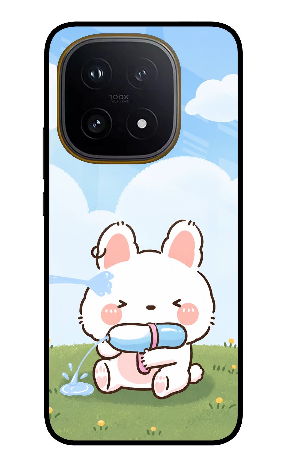 Bunny Treat iQOO 15 5G Glass Case - Bunny Treat iQOO 15 5G Glass Case Bunny Treat iQOO 15 5G Glass Case