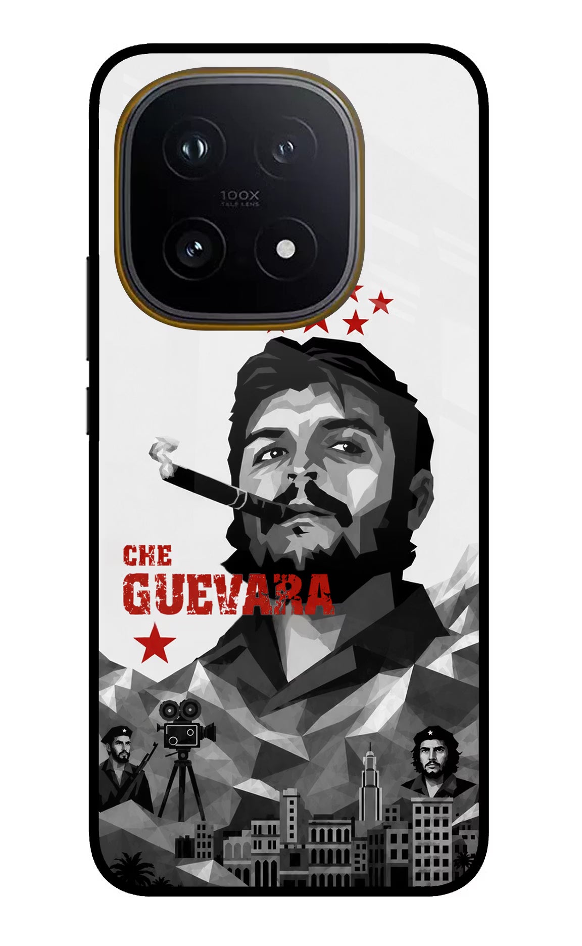 Che Guevara Iconic iQOO 15 5G Glass Case - Che Guevara Iconic iQOO 15 5G Glass Case Che Guevara Iconic iQOO 15 5G Glass Case