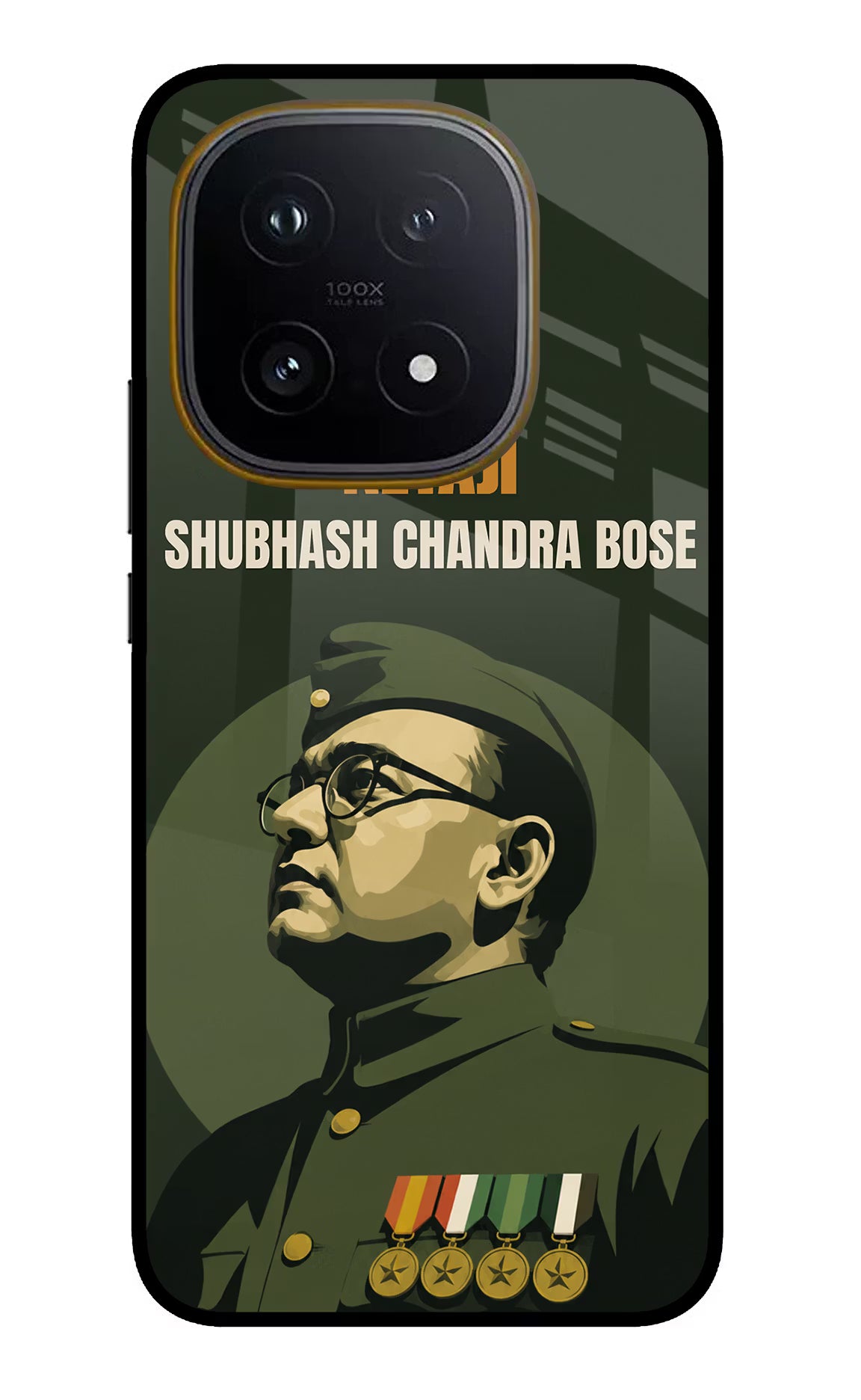 Netaji Legacy iQOO 15 5G Glass Case - Netaji Legacy iQOO 15 5G Glass Case Netaji Legacy iQOO 15 5G Glass Case