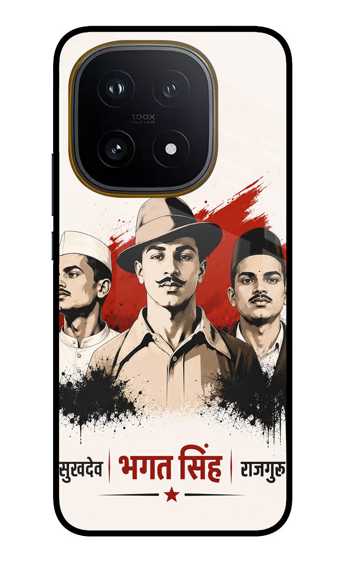 Sardar Patel Iron Will iQOO 15 5G Glass Case - Sardar Patel Iron Will iQOO 15 5G Glass Case Sardar Patel Iron Will iQOO 15 5G Glass Case