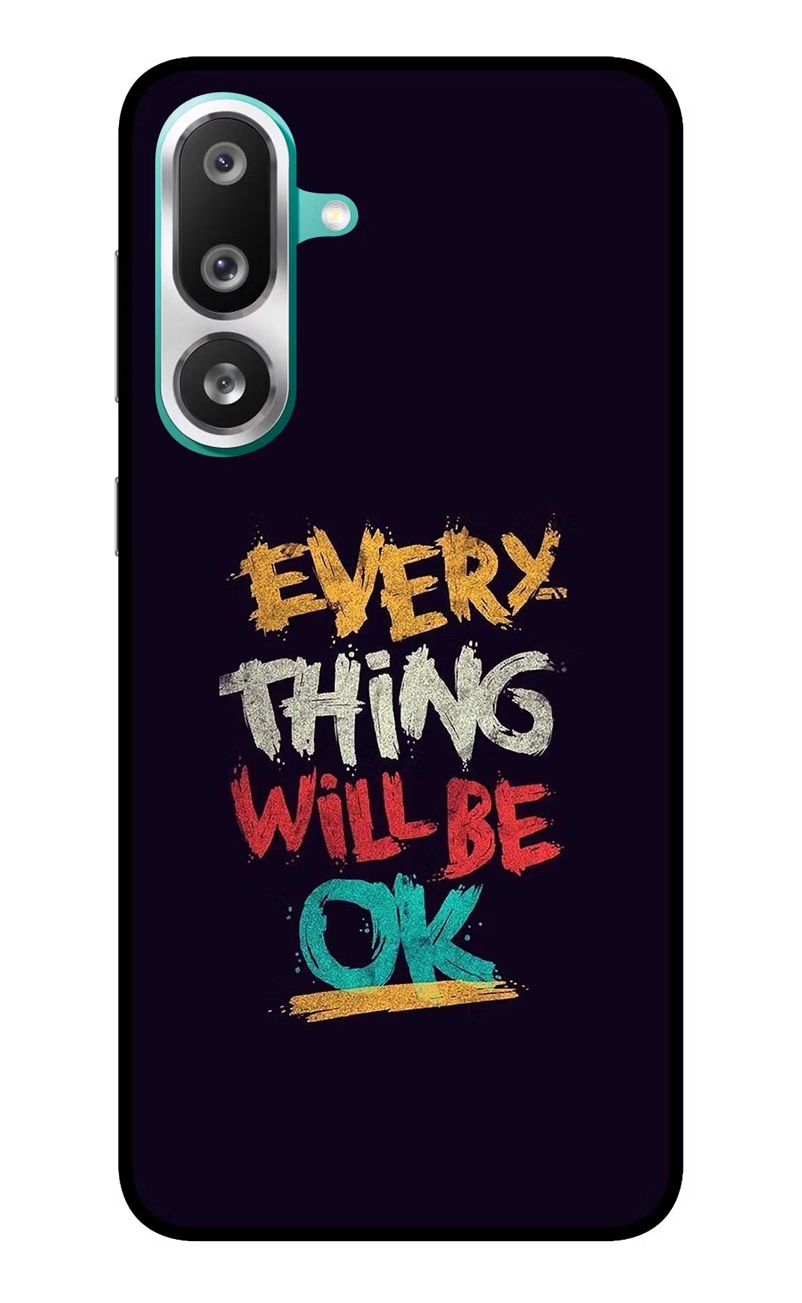 Everything Will Be Ok Samsung F56 Glass Case - Everything Will Be Ok Samsung F56 Glass Case Everything Will Be Ok Samsung F56 Glass Case