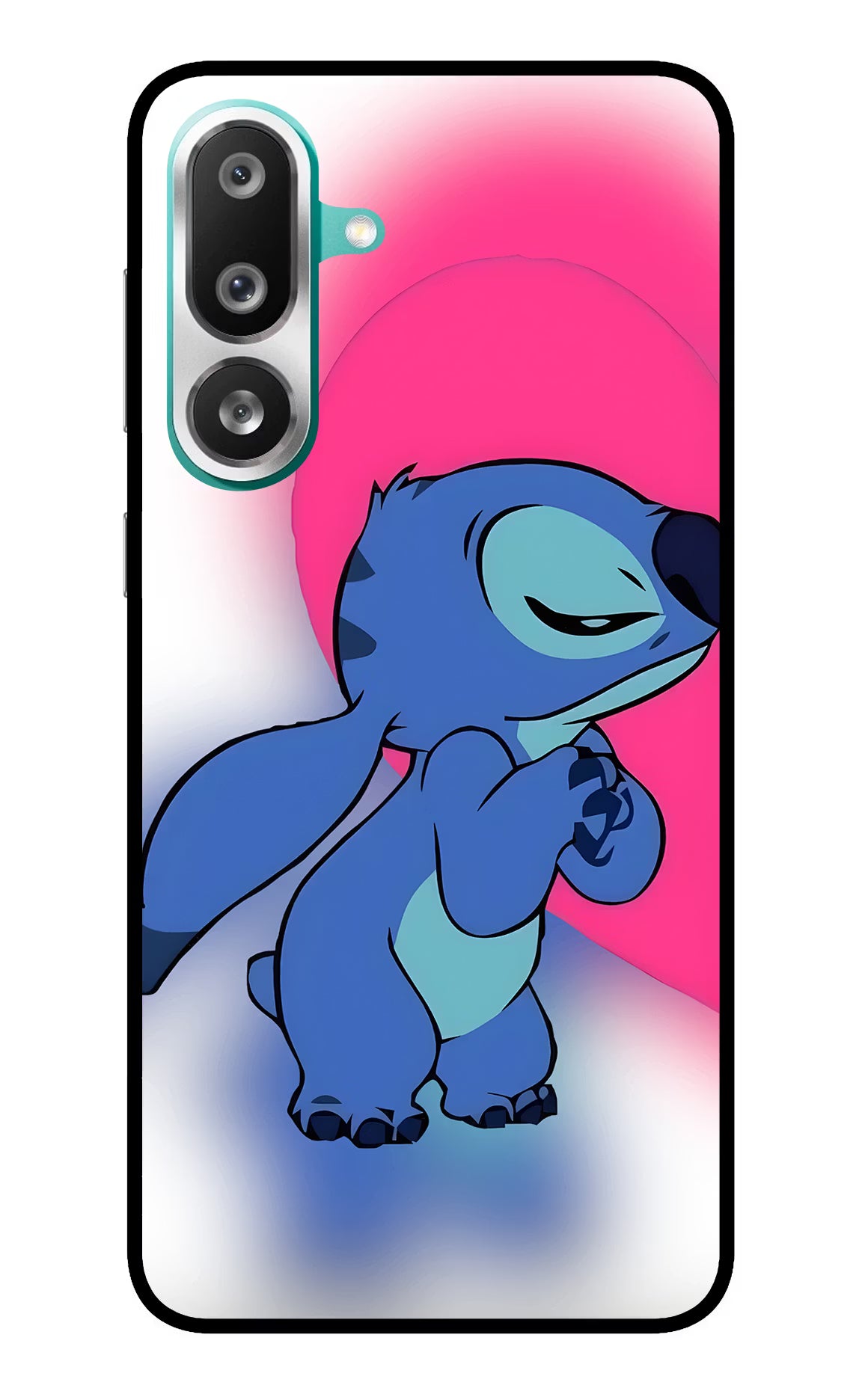 Stitch Hug Samsung F56 Glass Case - Stitch Hug Samsung F56 Glass Case Stitch Hug Samsung F56 Glass Case