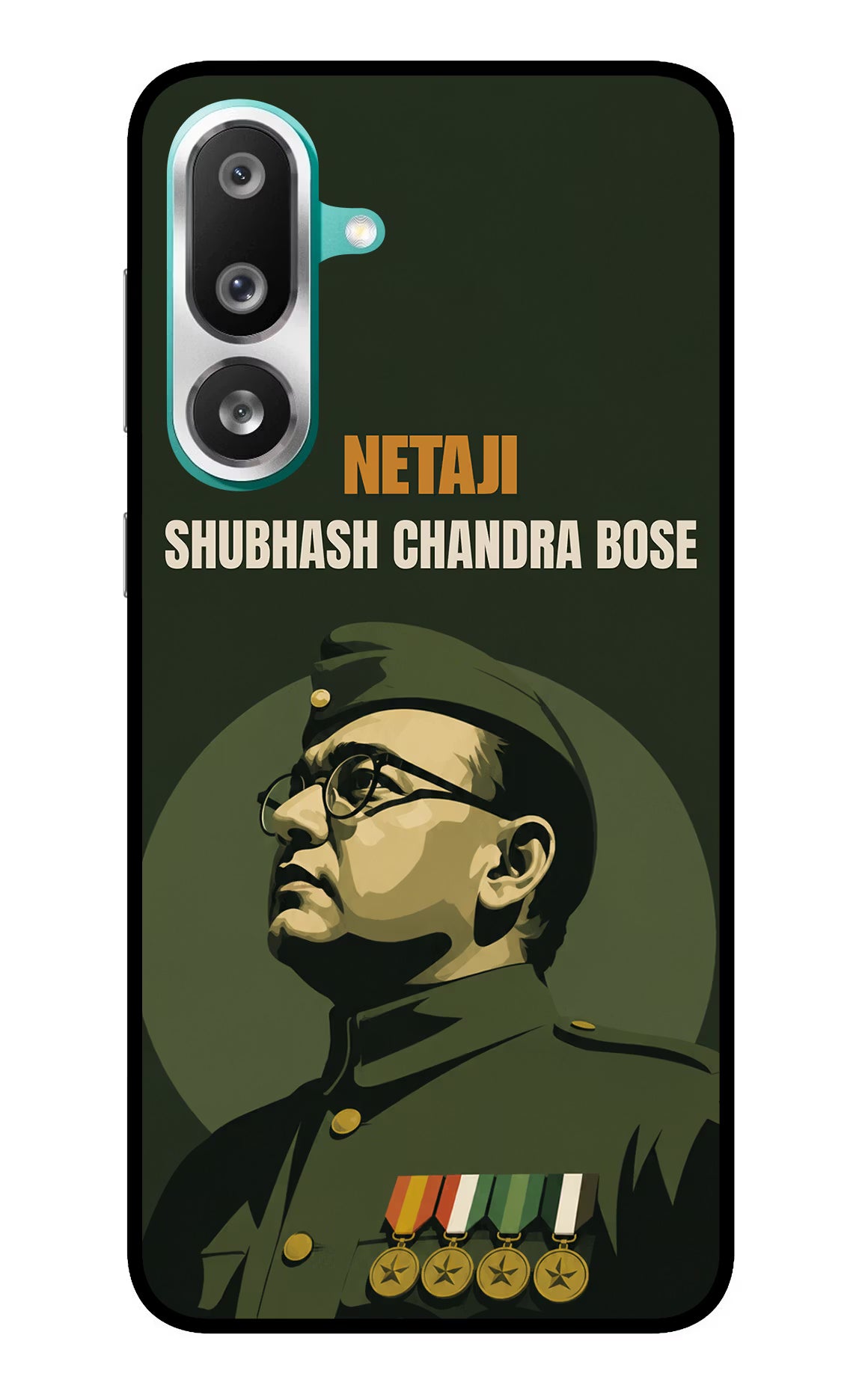 Netaji Legacy Samsung F56 Glass Case - Netaji Legacy Samsung F56 Glass Case Netaji Legacy Samsung F56 Glass Case