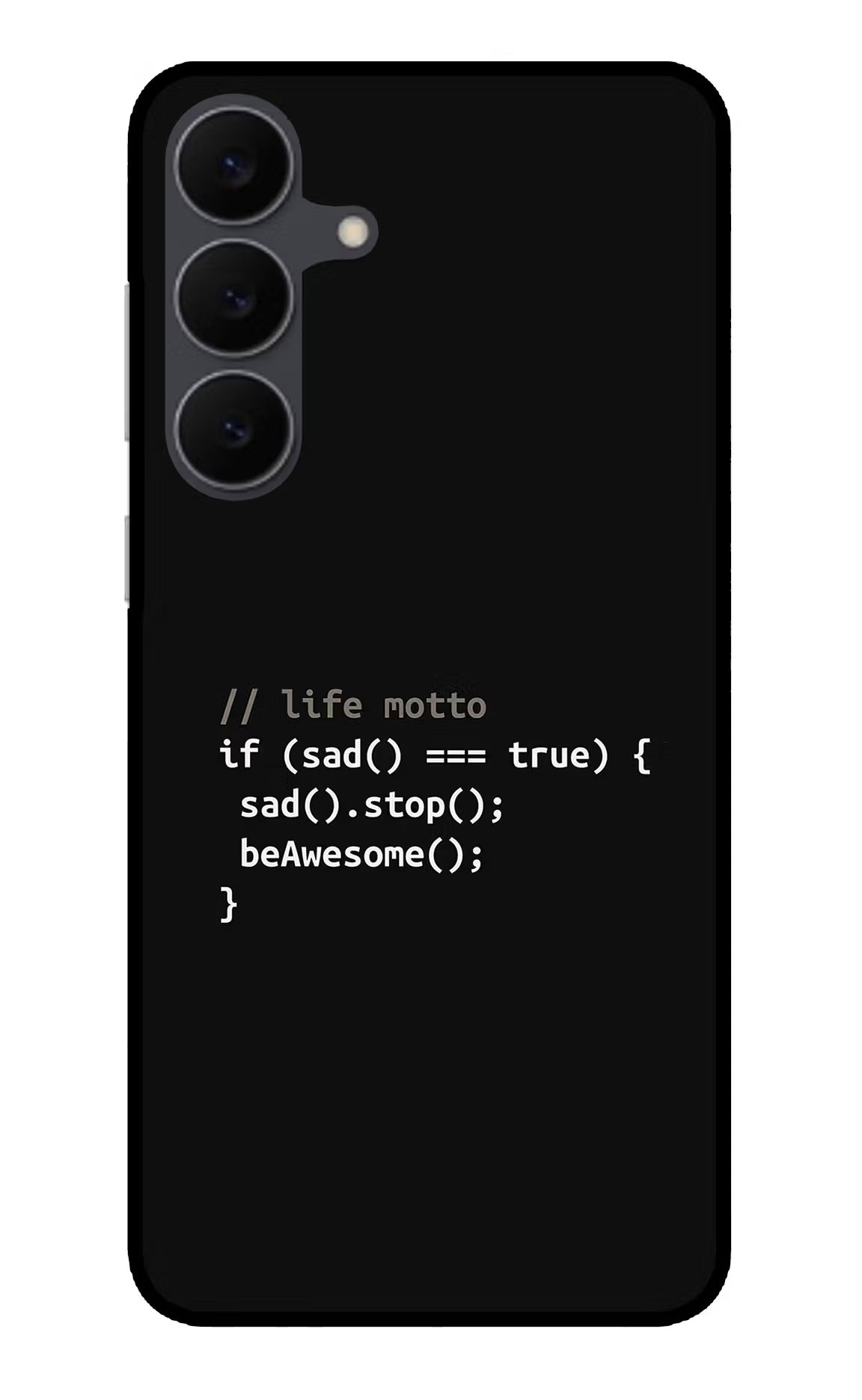 Life Motto Code Samsung S25 FE 5G Glass Case - Life Motto Code Samsung S25 FE 5G Glass Case Life Motto Code Samsung S25 FE 5G Glass Case
