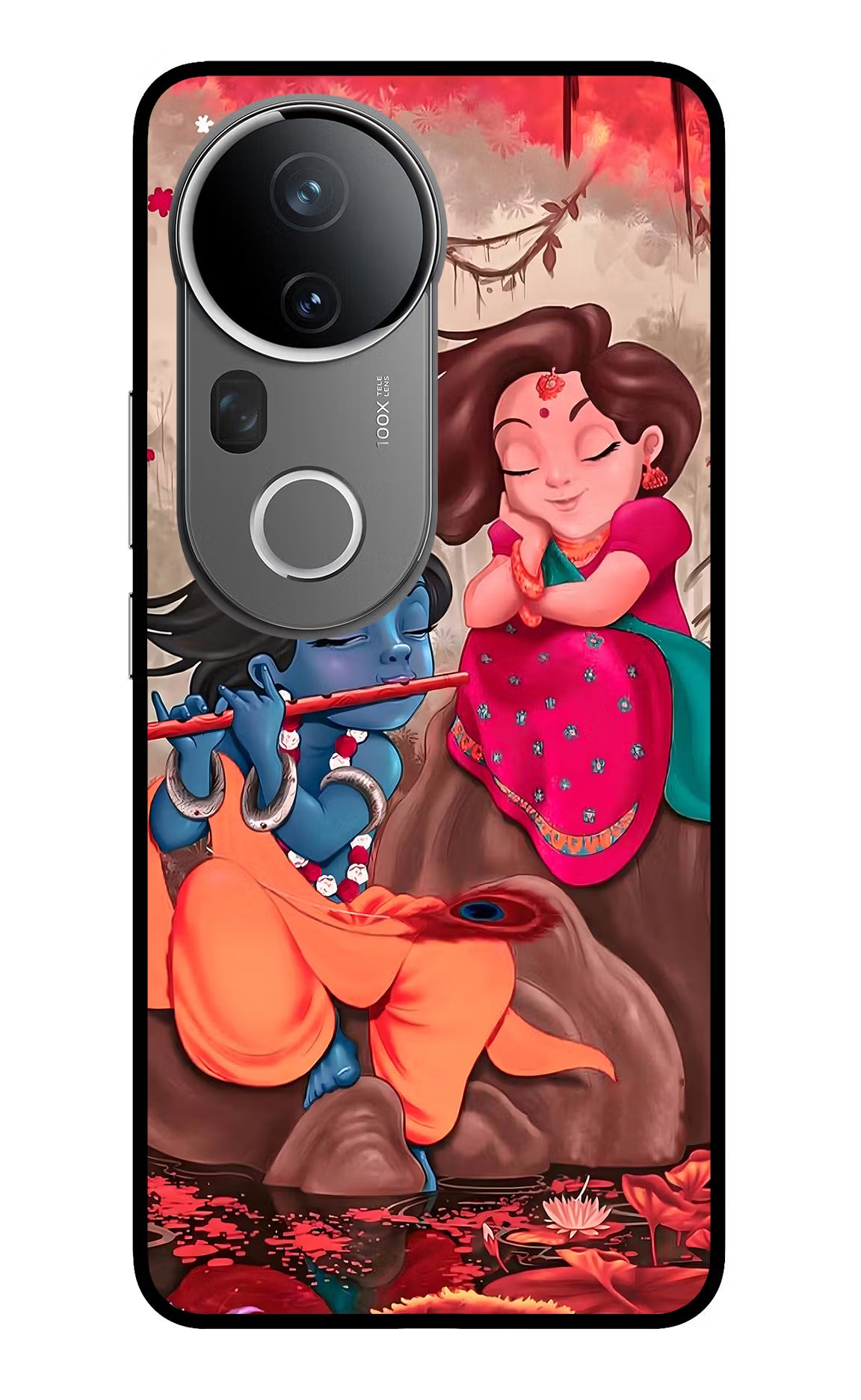 Radhe Krishna Vivo T4 Ultra 5G Glass Case - Radhe Krishna Vivo T4 Ultra 5G Glass Case Radhe Krishna Vivo T4 Ultra 5G Glass Case