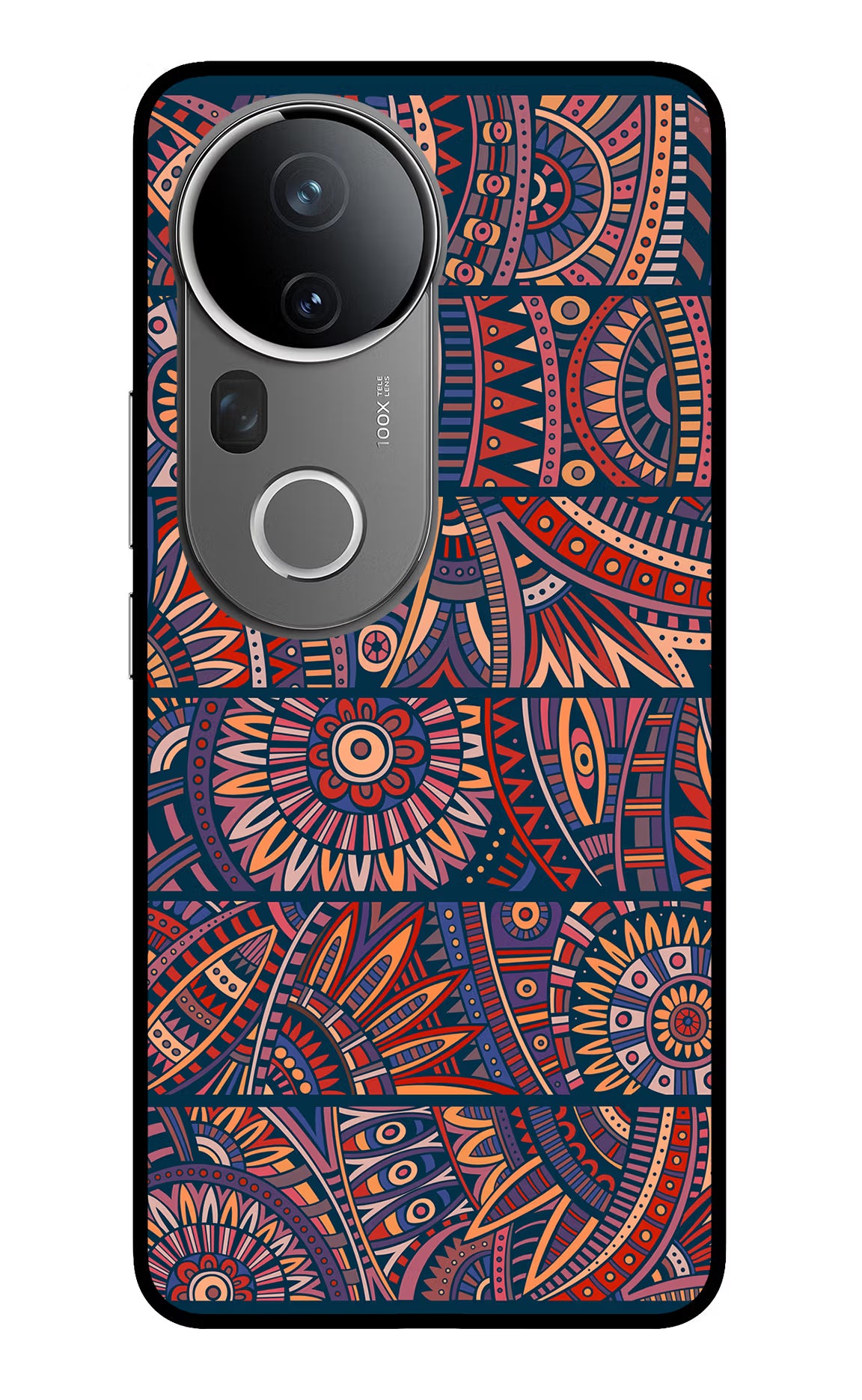 African Culture Design Vivo T4 Ultra 5G Glass Case - African Culture Design Vivo T4 Ultra 5G Glass Case African Culture Design Vivo T4 Ultra 5G Glass Case