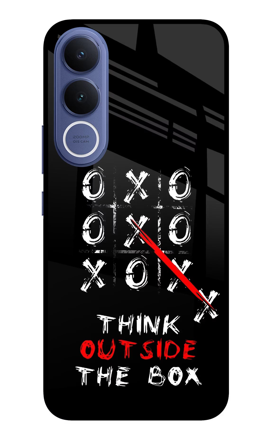 Think out of the BOX Vivo V70 FE 5G Glass Case - Think out of the BOX Vivo V70 FE 5G Glass Case Think out of the BOX Vivo V70 FE 5G Glass Case