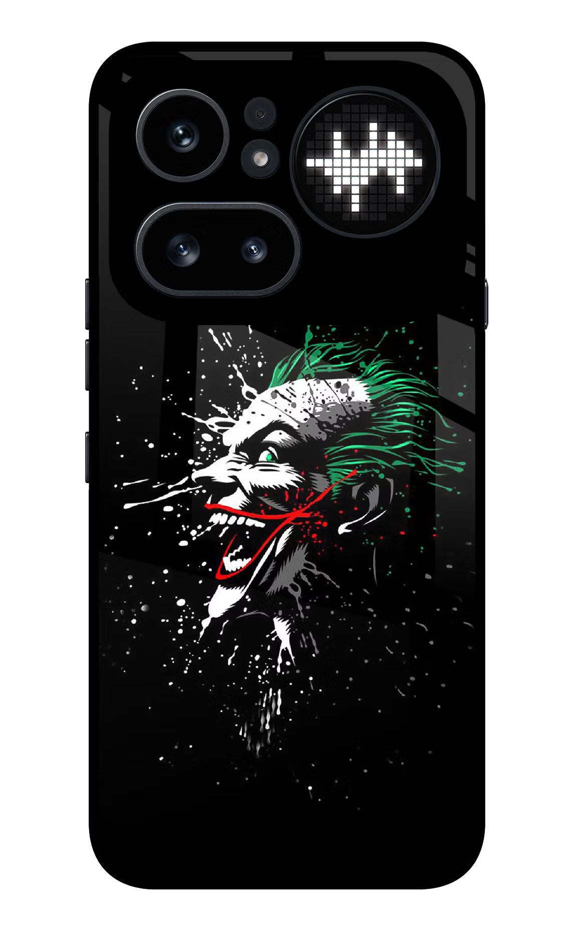 Joker Nothing Phone 4a Pro Glass Case - Joker Nothing Phone 4a Pro Glass Case Joker Nothing Phone 4a Pro Glass Case