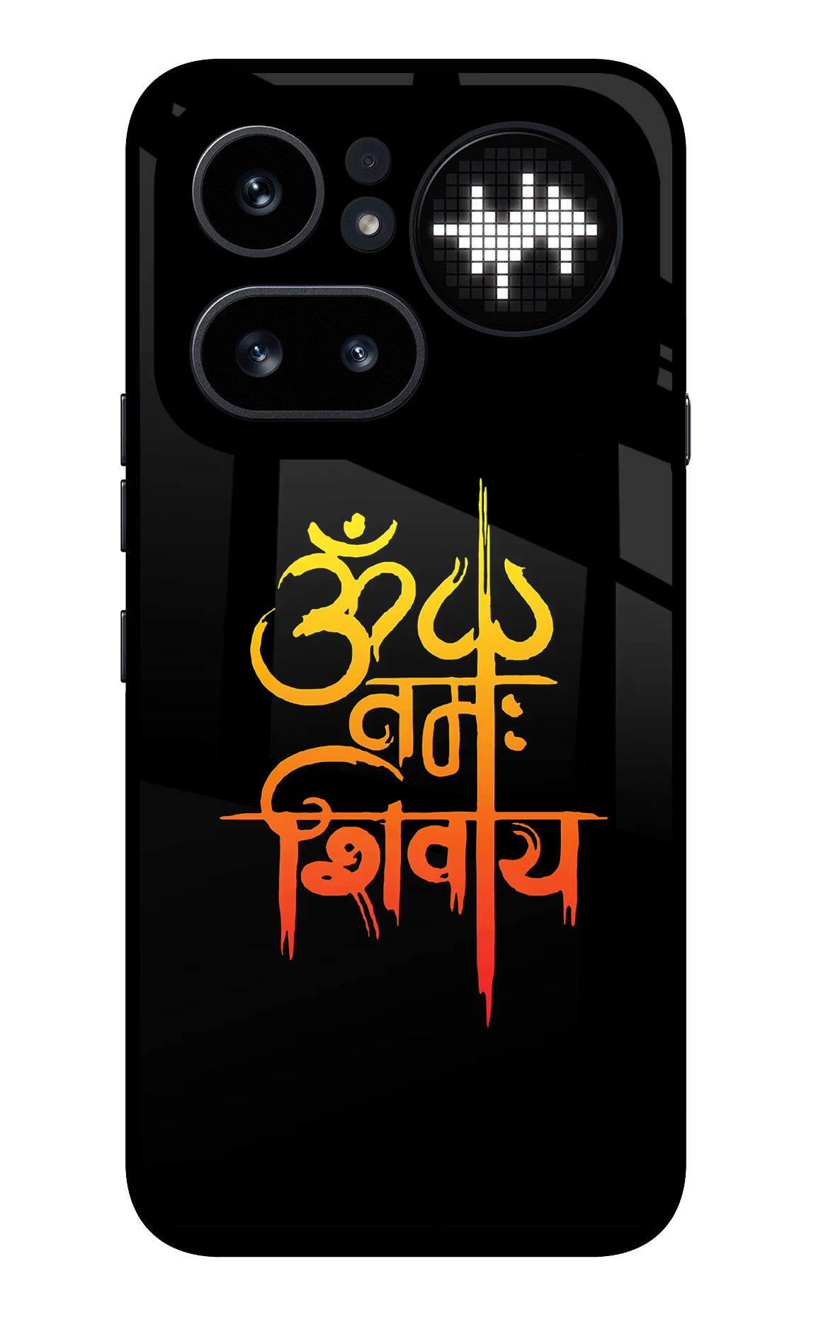 Om Namah Shivay Nothing Phone 4a Pro Glass Case - Om Namah Shivay Nothing Phone 4a Pro Glass Case Om Namah Shivay Nothing Phone 4a Pro Glass Case