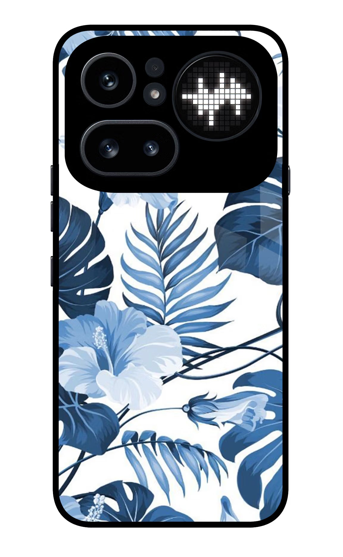 Fabric Art Nothing Phone 4a Pro Glass Case - Fabric Art Nothing Phone 4a Pro Glass Case Fabric Art Nothing Phone 4a Pro Glass Case