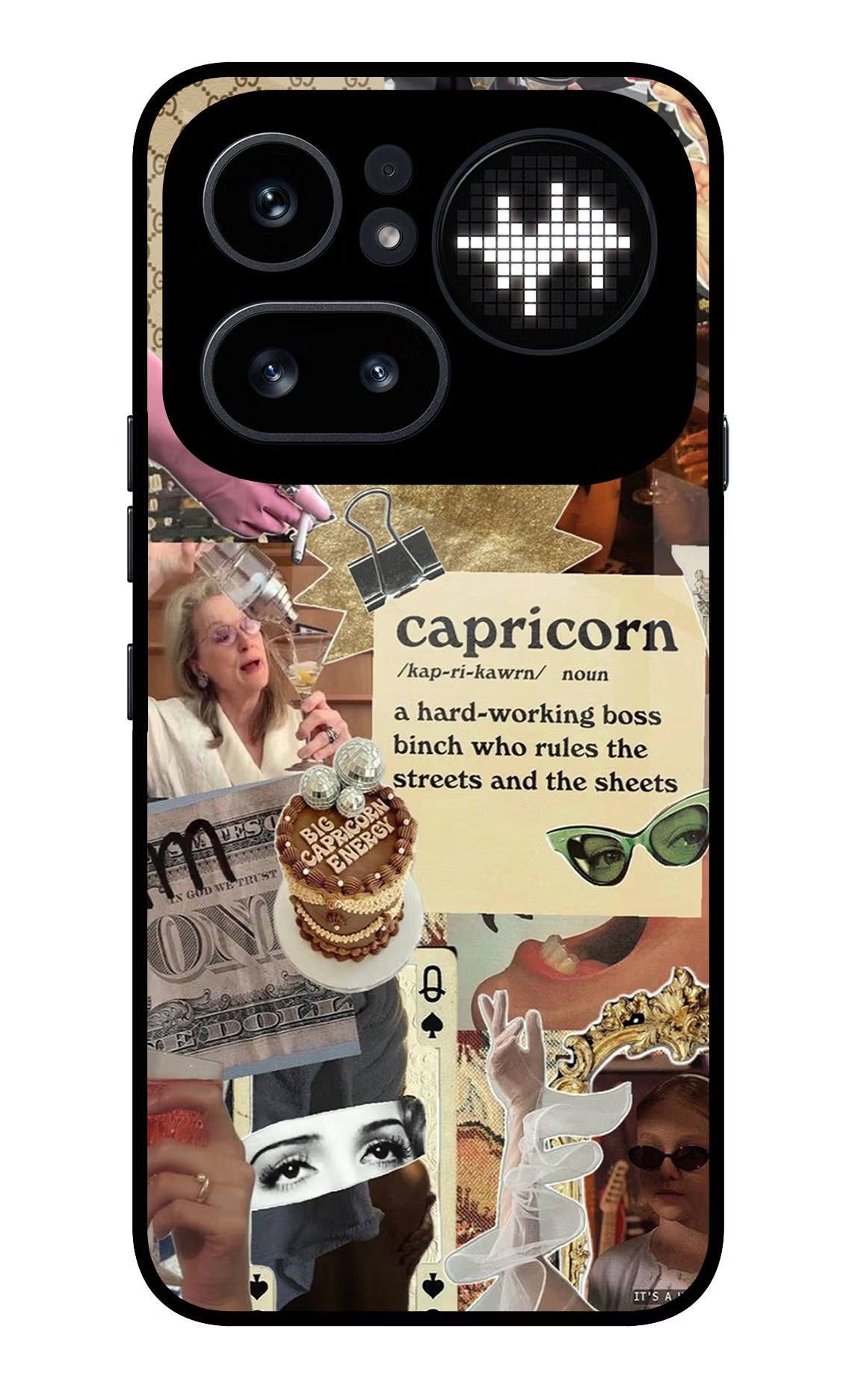 Capricorn Zodiac Nothing Phone 4a Pro Glass Case - Capricorn Zodiac Nothing Phone 4a Pro Glass Case Capricorn Zodiac Nothing Phone 4a Pro Glass Case