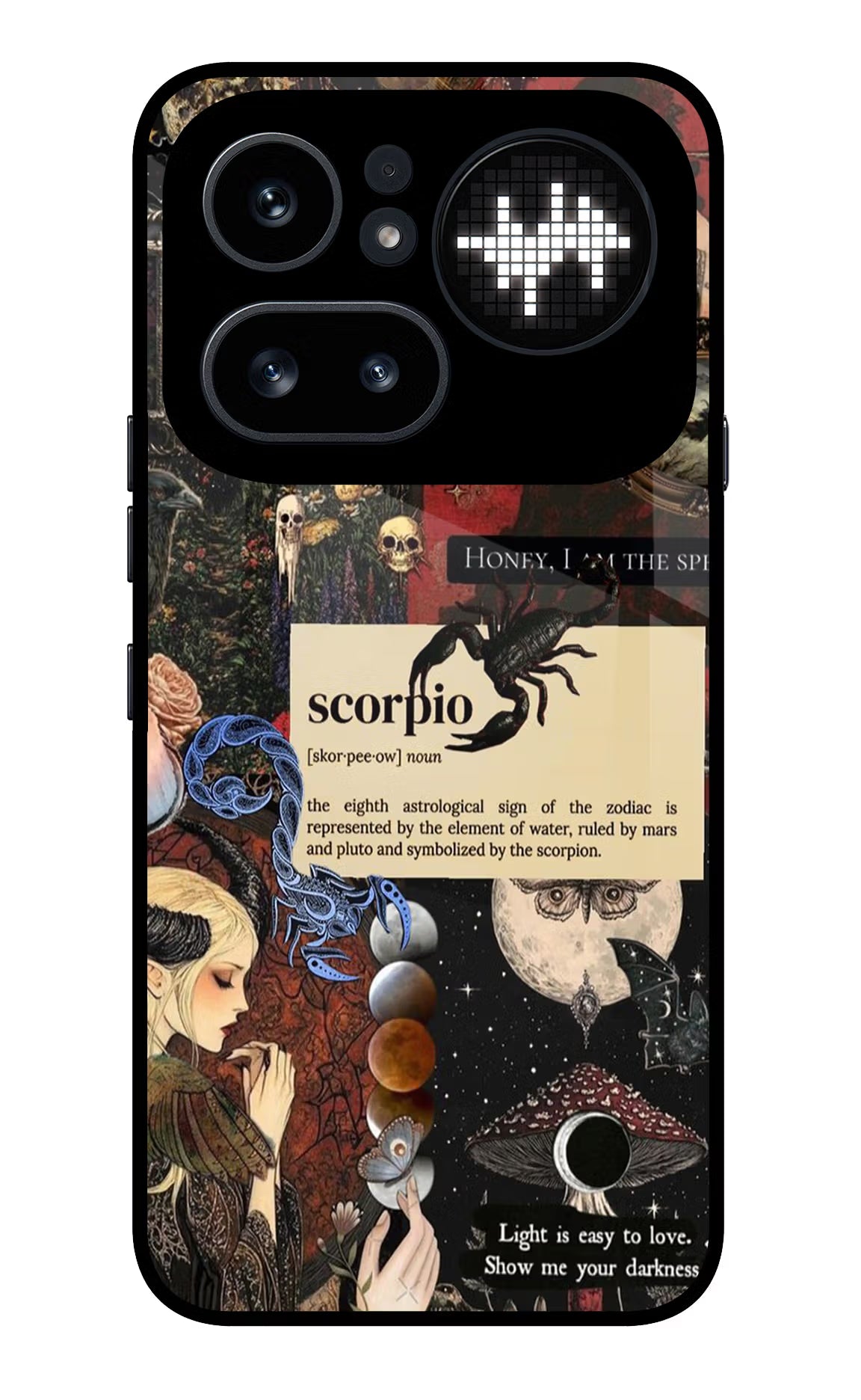 Scorpio Zodiac Nothing Phone 4a Pro Glass Case - Scorpio Zodiac Nothing Phone 4a Pro Glass Case Scorpio Zodiac Nothing Phone 4a Pro Glass Case