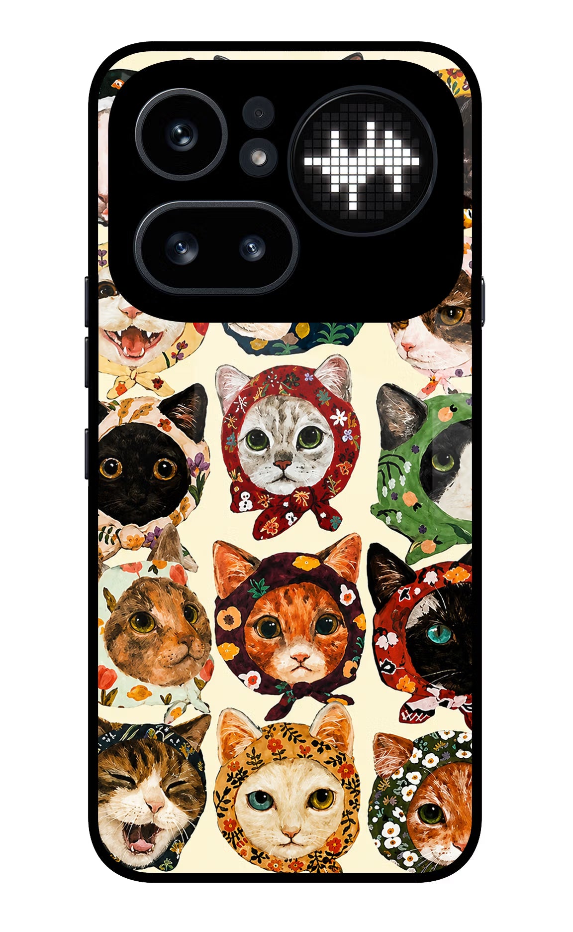 Cool Cat Nothing Phone 4a Pro Glass Case - Cool Cat Nothing Phone 4a Pro Glass Case Cool Cat Nothing Phone 4a Pro Glass Case