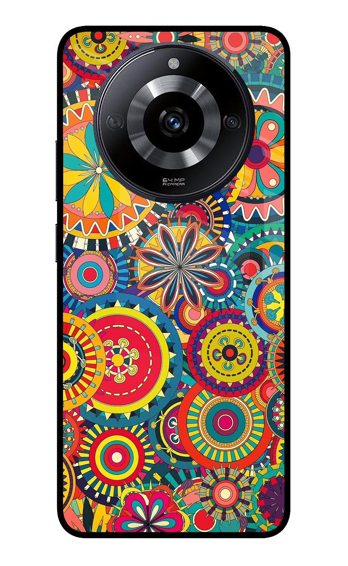 Gol Gol Art Realme Narzo 60 5G Glass Case - Gol Gol Art Realme Narzo 60 5G Glass Case Gol Gol Art Realme Narzo 60 5G Glass Case