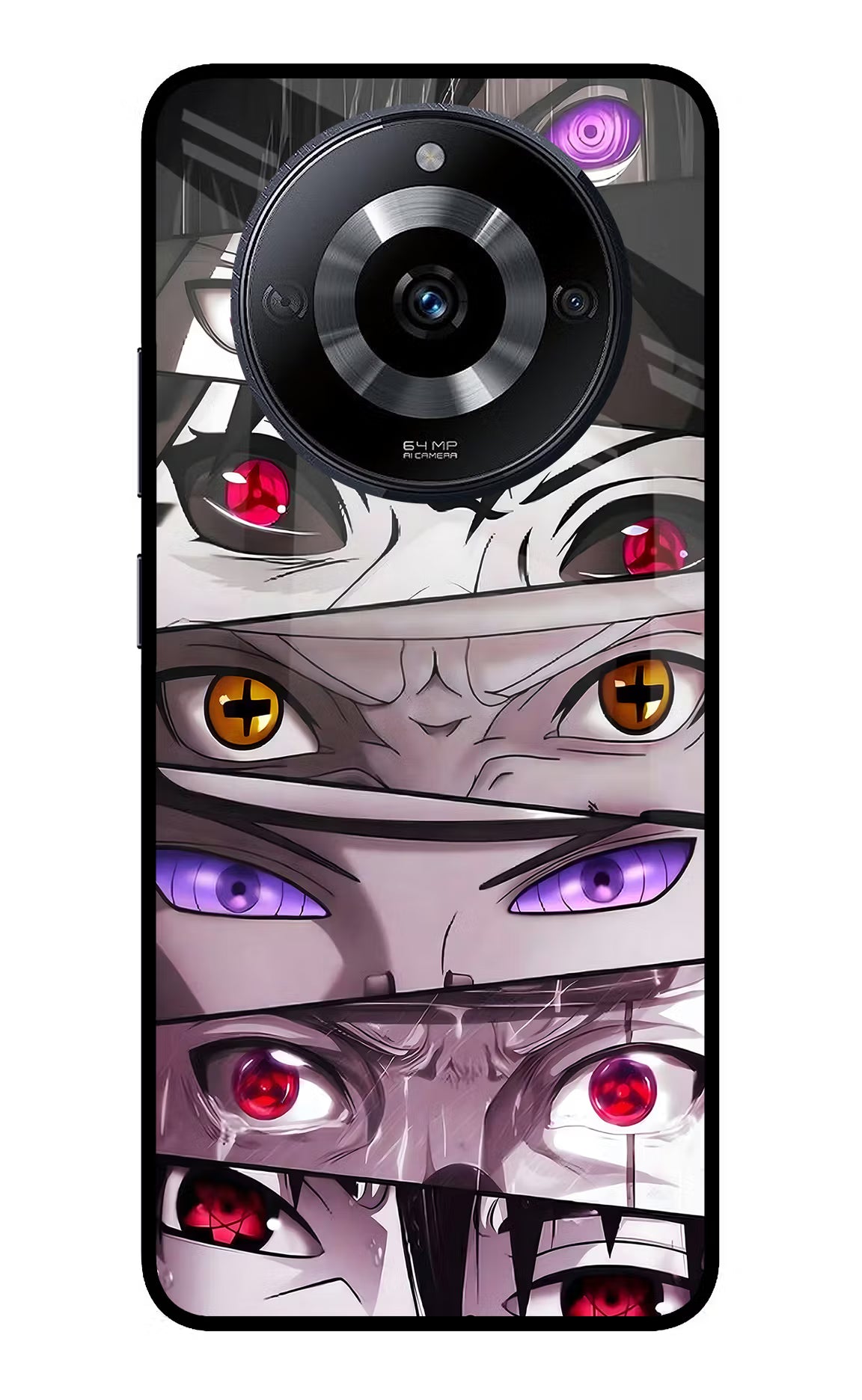 Naruto Anime Realme Narzo 60 5G Glass Case - Naruto Anime Realme Narzo 60 5G Glass Case Naruto Anime Realme Narzo 60 5G Glass Case