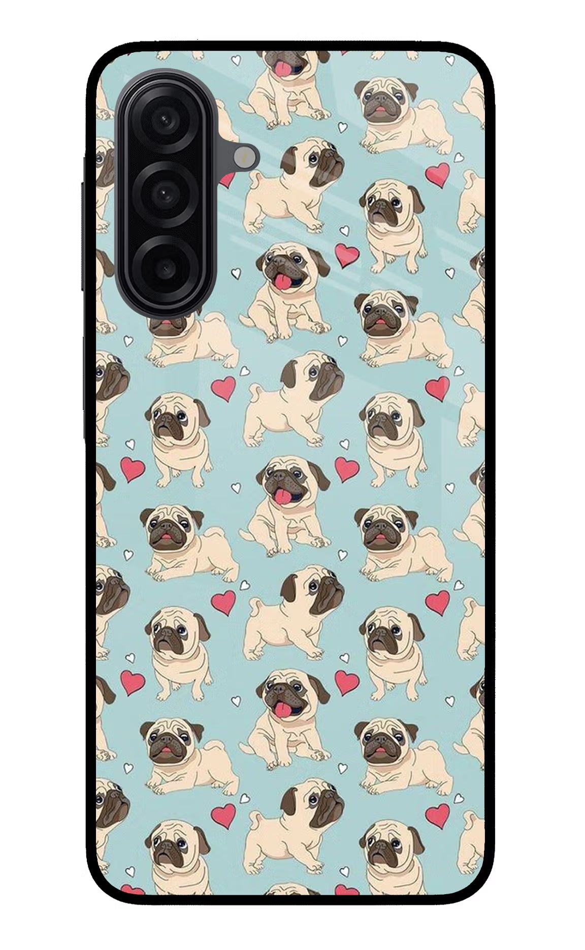 Pug Dog Samsung M17 5G Glass Case - Pug Dog Samsung M17 5G Glass Case Pug Dog Samsung M17 5G Glass Case
