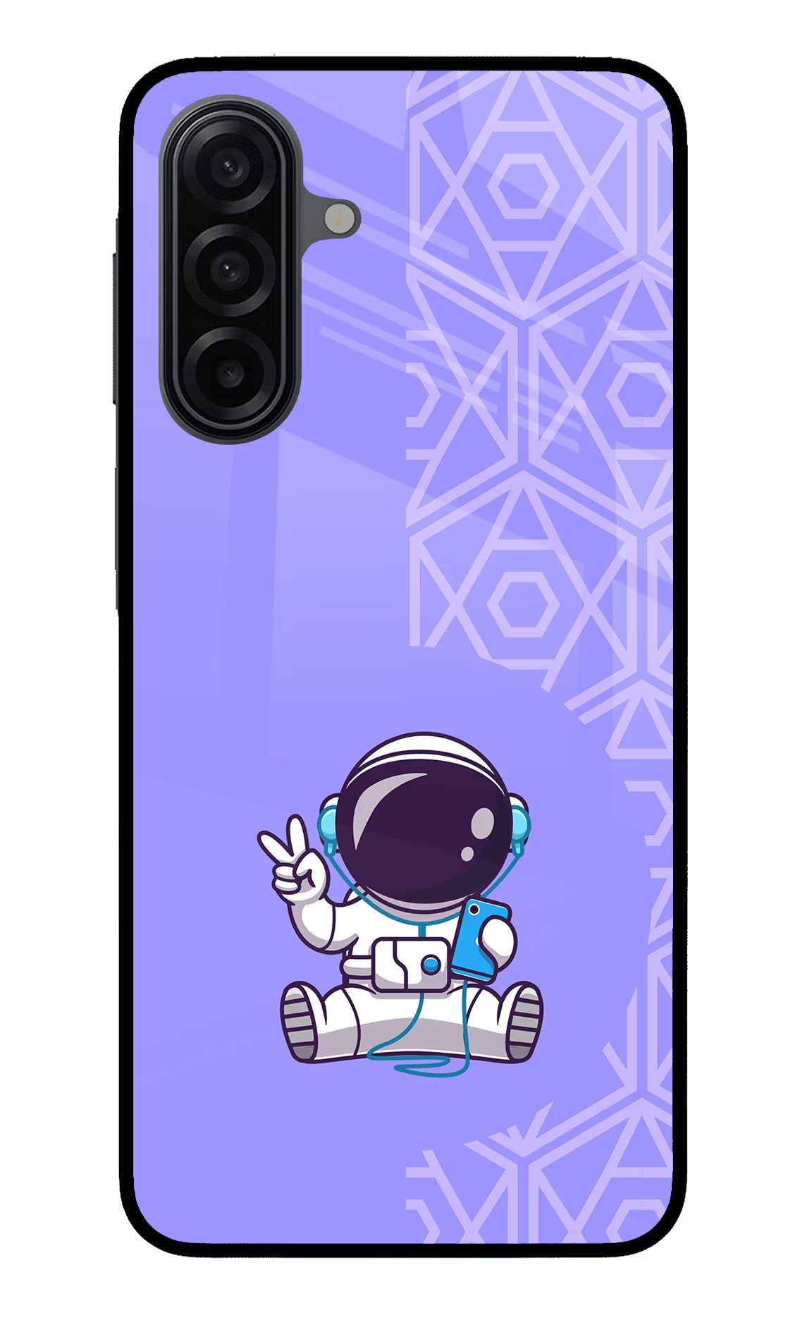 Cute Astronaut Chilling Samsung M17 5G Glass Case - Cute Astronaut Chilling Samsung M17 5G Glass Case Cute Astronaut Chilling Samsung M17 5G Glass Case