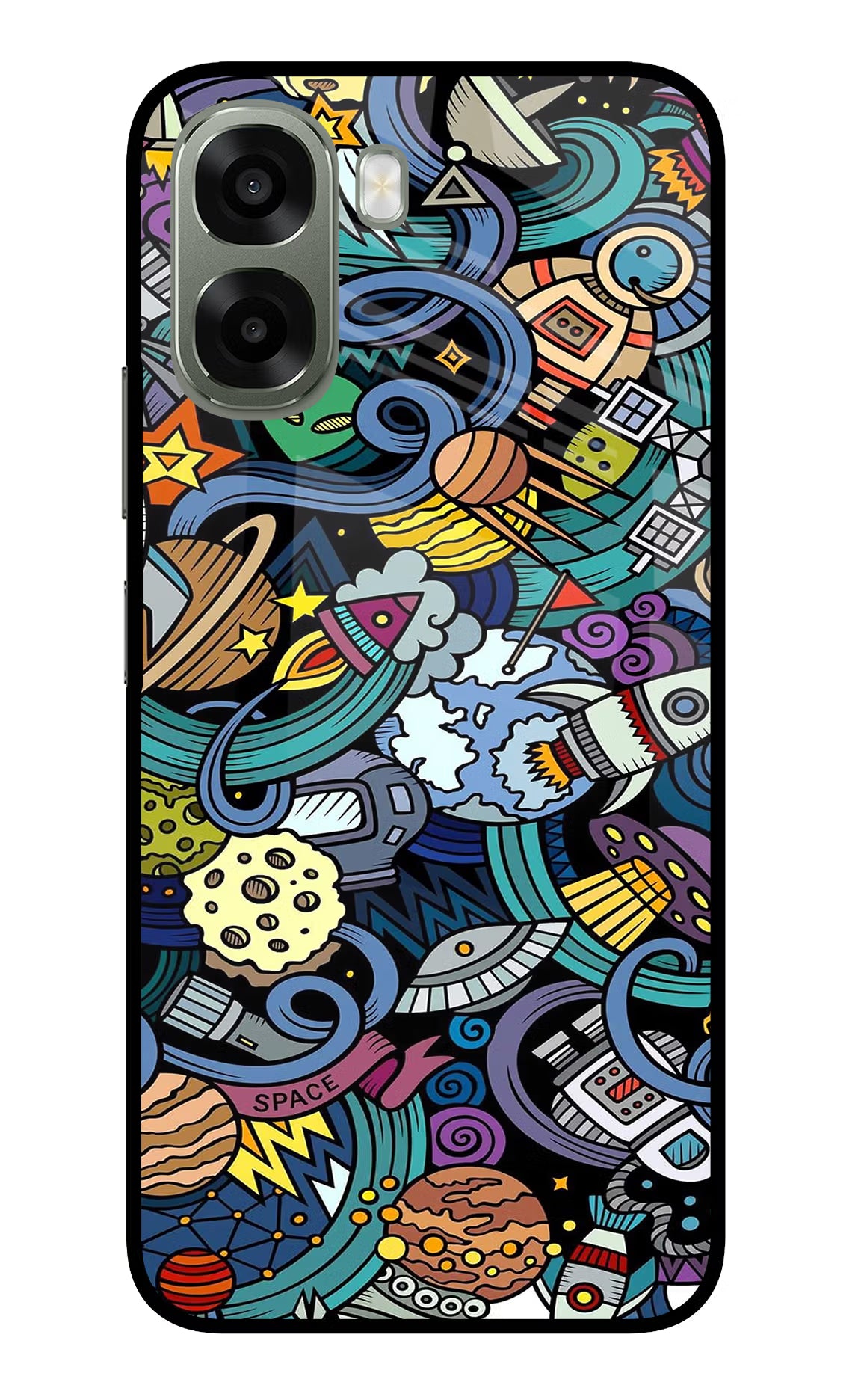 Space Abstract Oppo A6x 5G Glass Case - Space Abstract Oppo A6x 5G Glass Case Space Abstract Oppo A6x 5G Glass Case