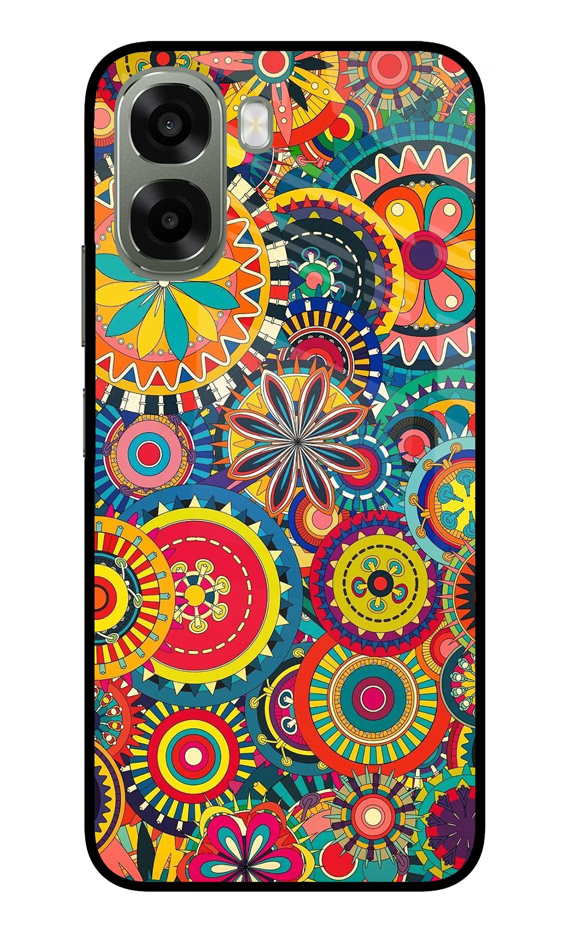 Gol Gol Art Oppo A6x 5G Glass Case - Gol Gol Art Oppo A6x 5G Glass Case Gol Gol Art Oppo A6x 5G Glass Case