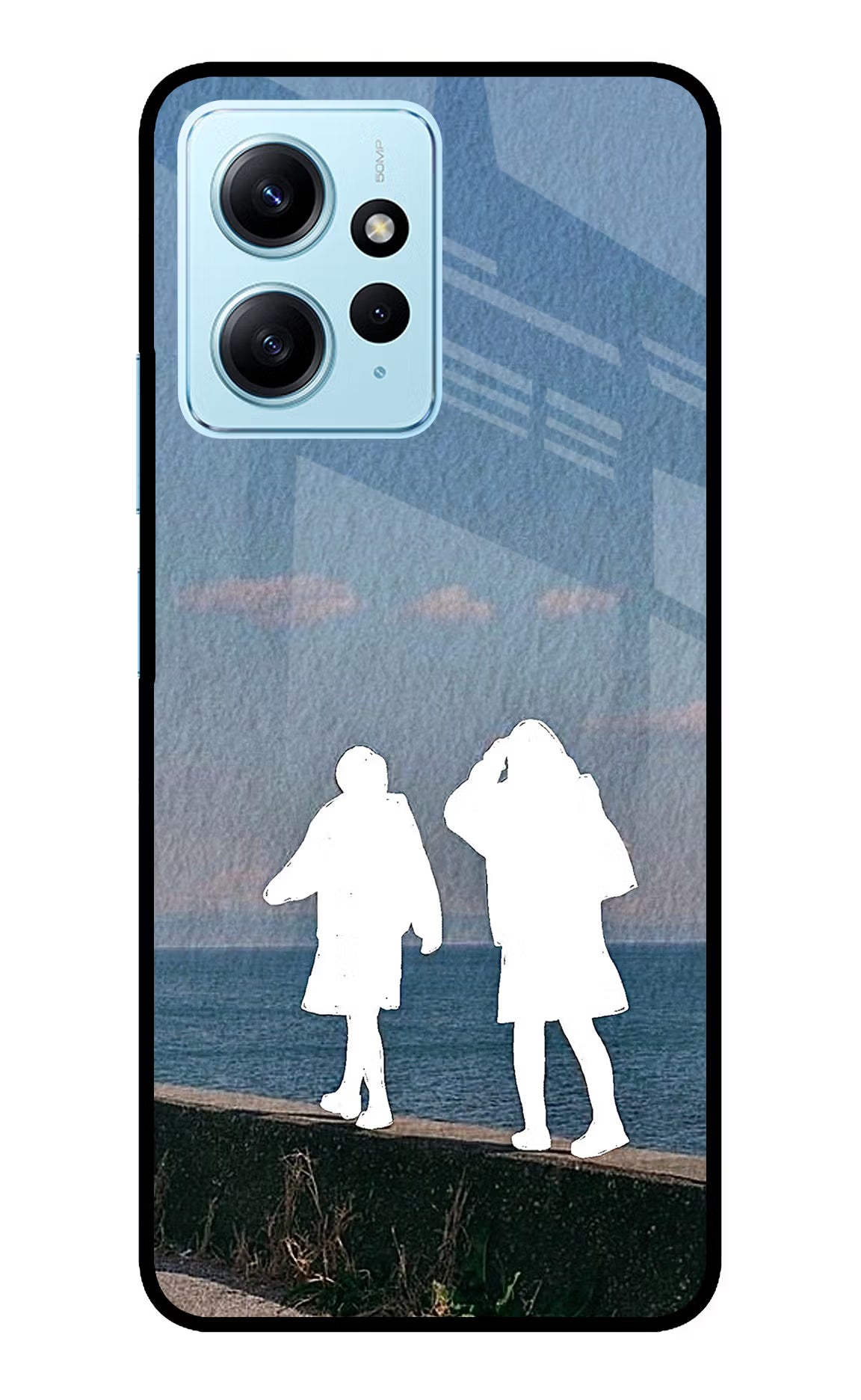 Coastal Dream Redmi Note 12 4G Glass Case - Coastal Dream Redmi Note 12 4G Glass Case Coastal Dream Redmi Note 12 4G Glass Case