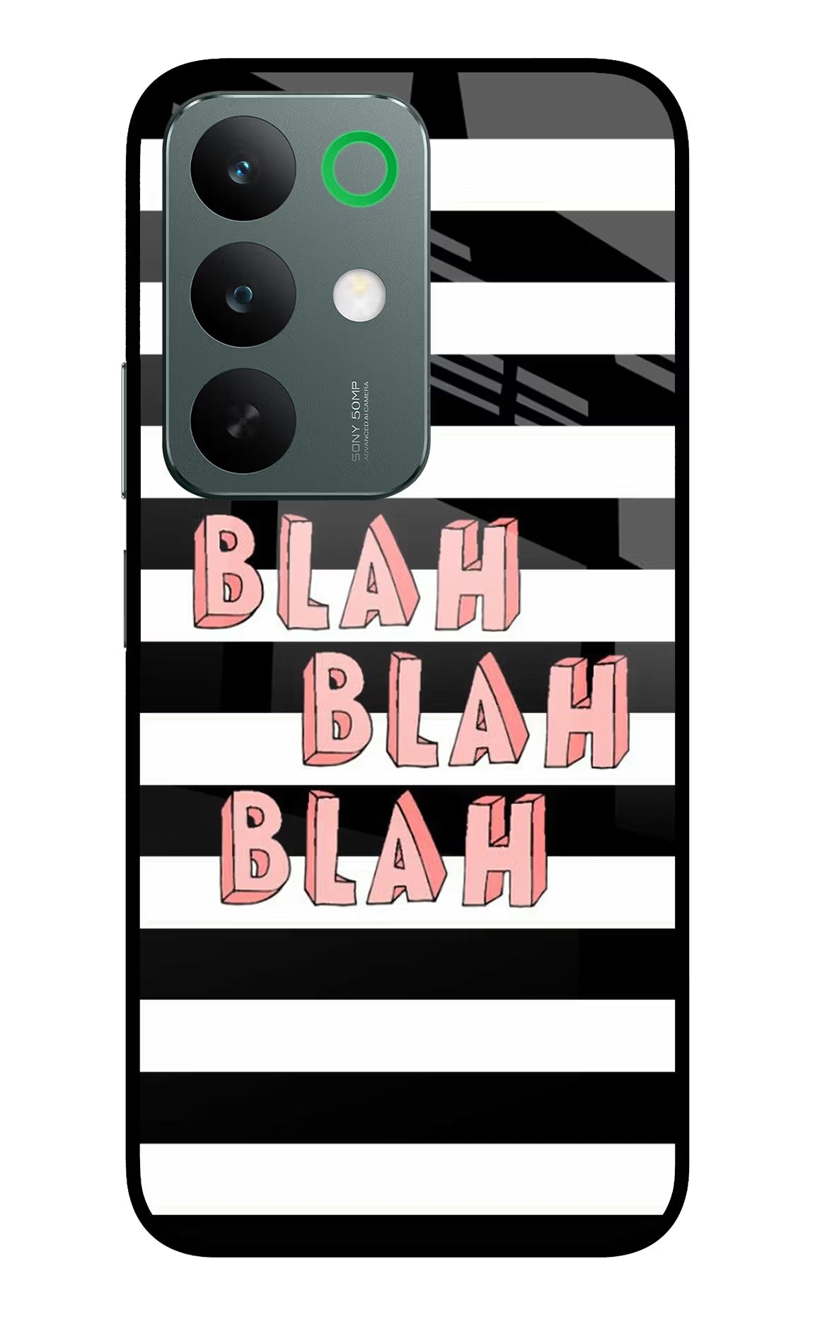 Blah Blah Blah Realme C85 5G Glass Case - Blah Blah Blah Realme C85 5G Glass Case Blah Blah Blah Realme C85 5G Glass Case