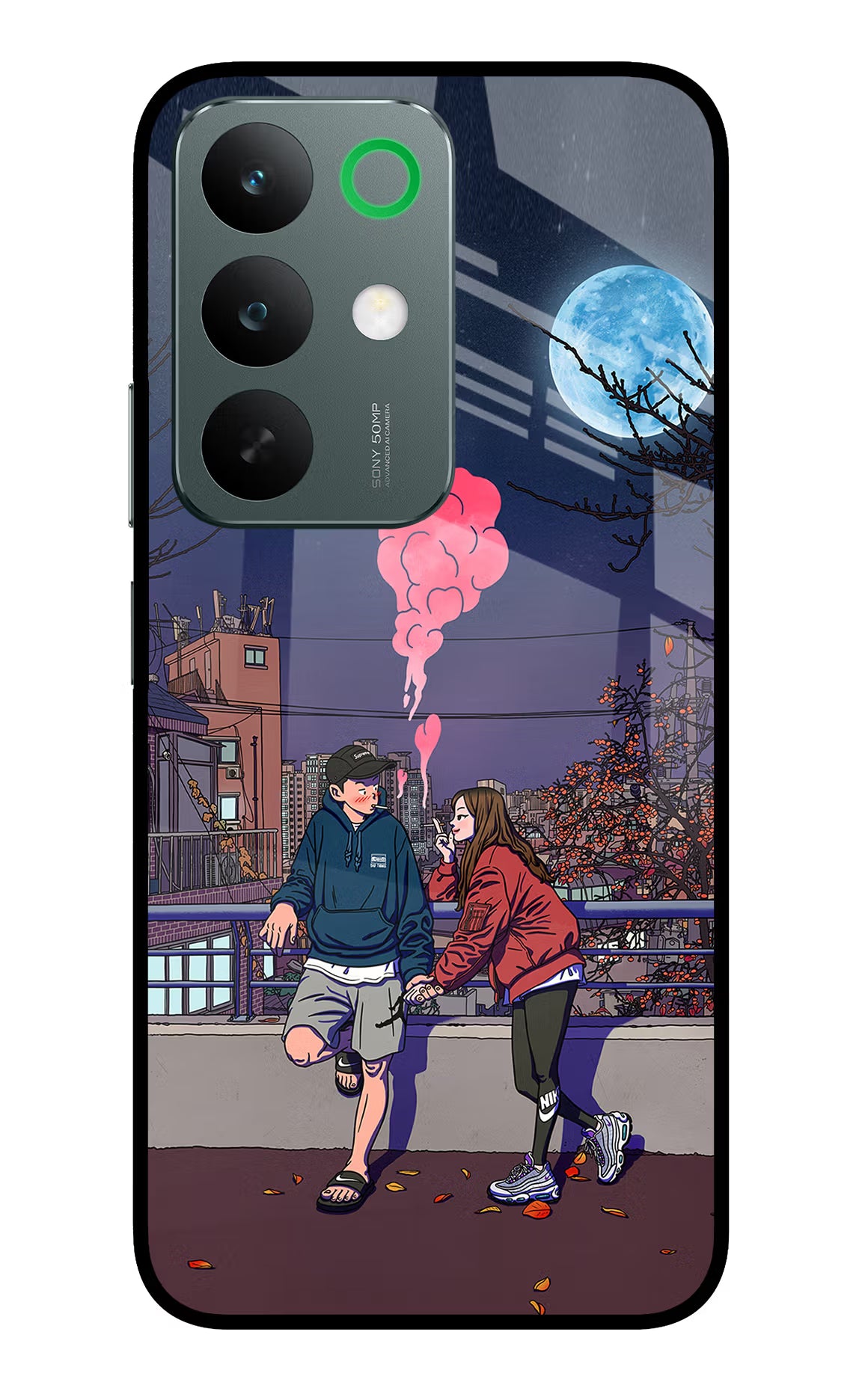 Chilling Couple Realme C85 5G Glass Case - Chilling Couple Realme C85 5G Glass Case Chilling Couple Realme C85 5G Glass Case