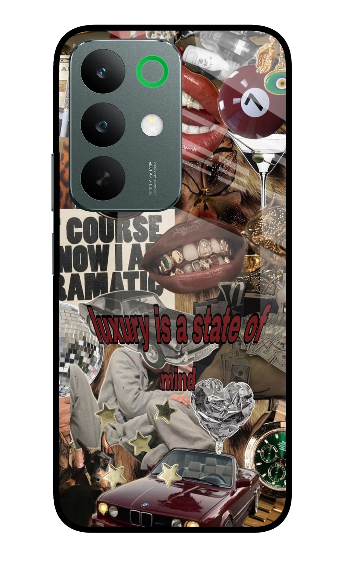 Luxury Realme C85 5G Glass Case - Luxury Realme C85 5G Glass Case Luxury Realme C85 5G Glass Case