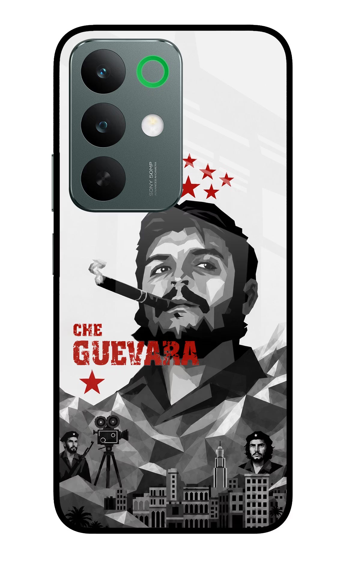 Che Guevara Iconic Realme C85 5G Glass Case - Che Guevara Iconic Realme C85 5G Glass Case Che Guevara Iconic Realme C85 5G Glass Case